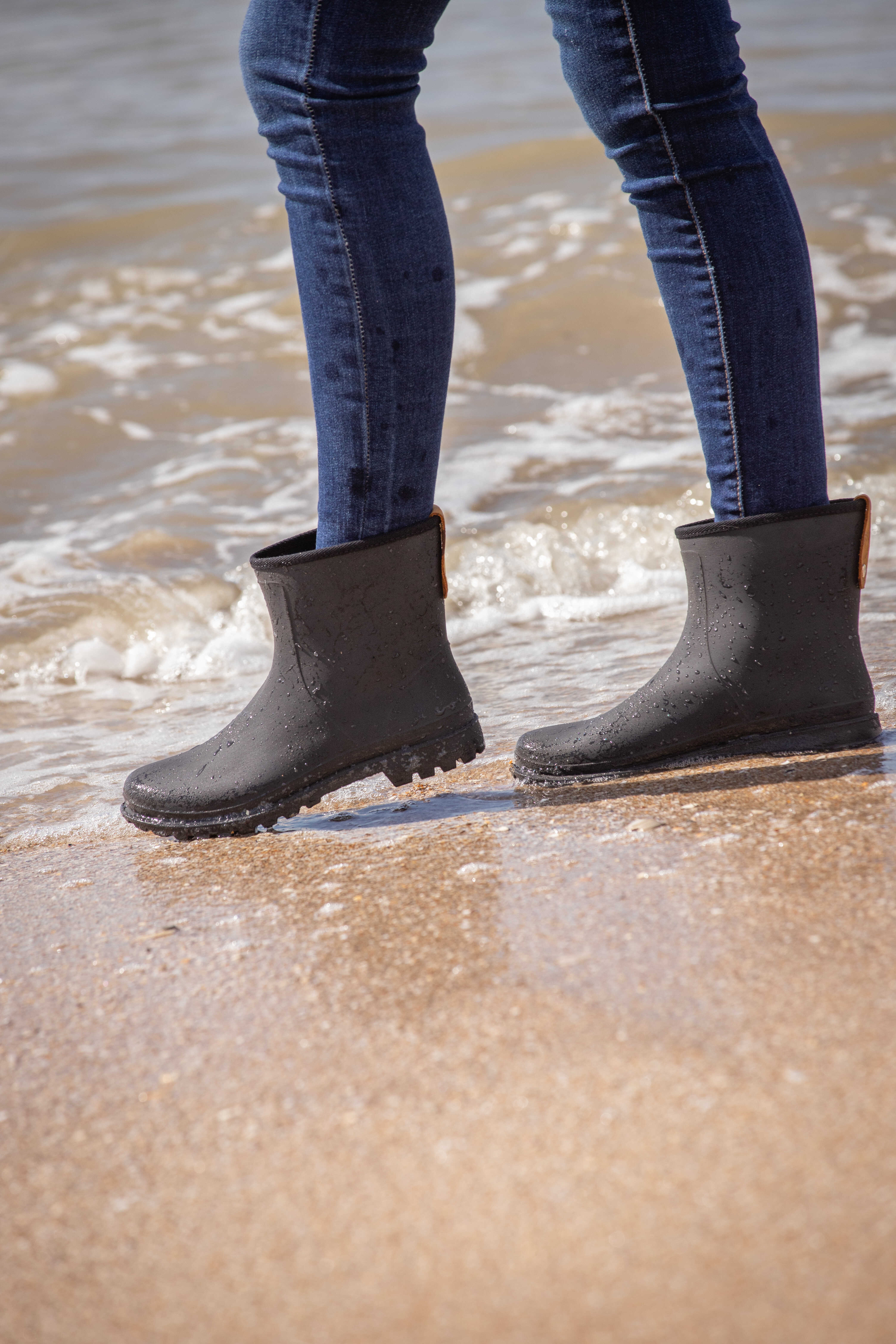 Penelope Lulu Rubber Boots Black - 4