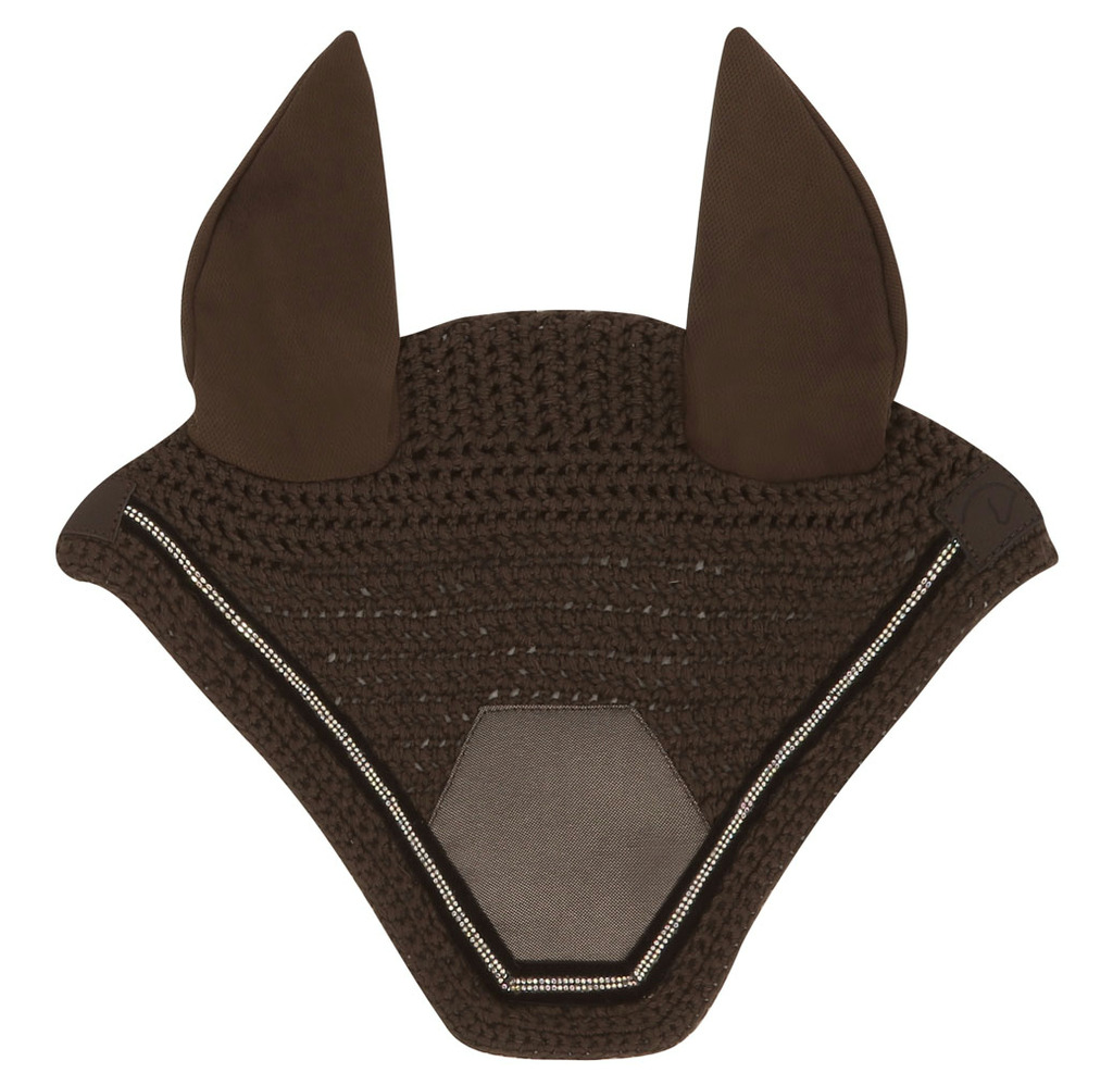 EQUITHEME 'Domino' Fly Mask Copper