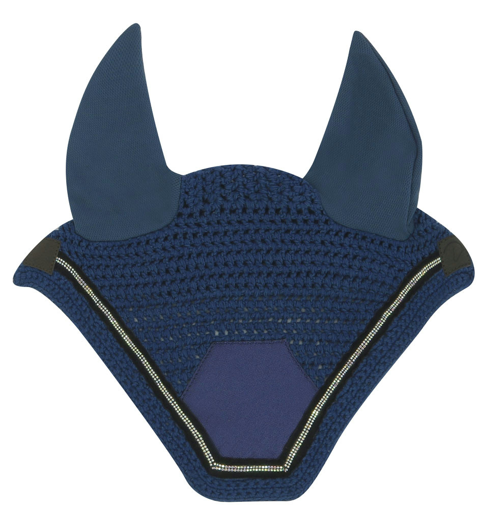 EQUITHEME 'Domino' Korvahuppu Royal Blue