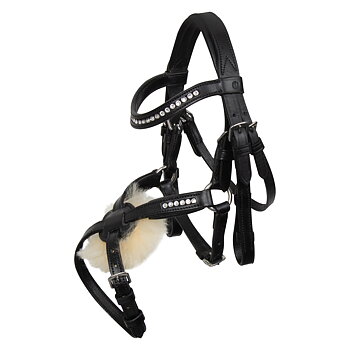 Imperial Riding Hobby Horse snaffle bridle Free Spirit - Black