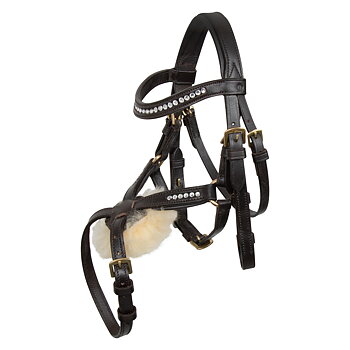 Imperial Riding Hobby Horse snaffle bridle Free Spirit - Brown