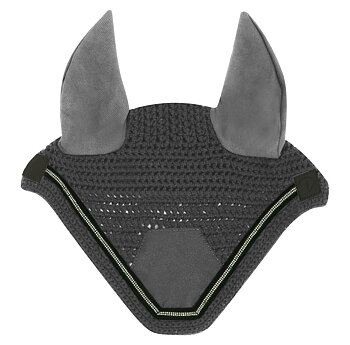EQUITHEME 'Domino' Fly Mask Grey