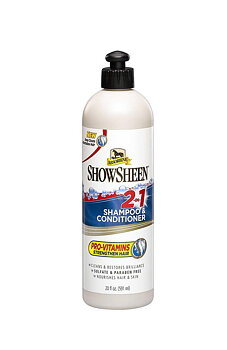 Absorbine ShowSheen 2-in-1 Shampoo & Hoitoaine 591 ml