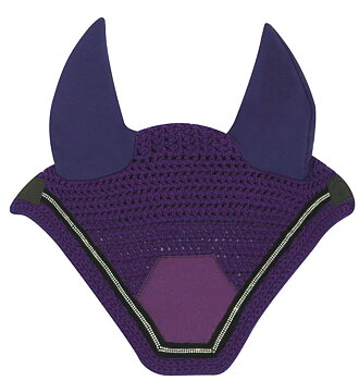 EQUITHEME 'Domino' Fly Mask Purple