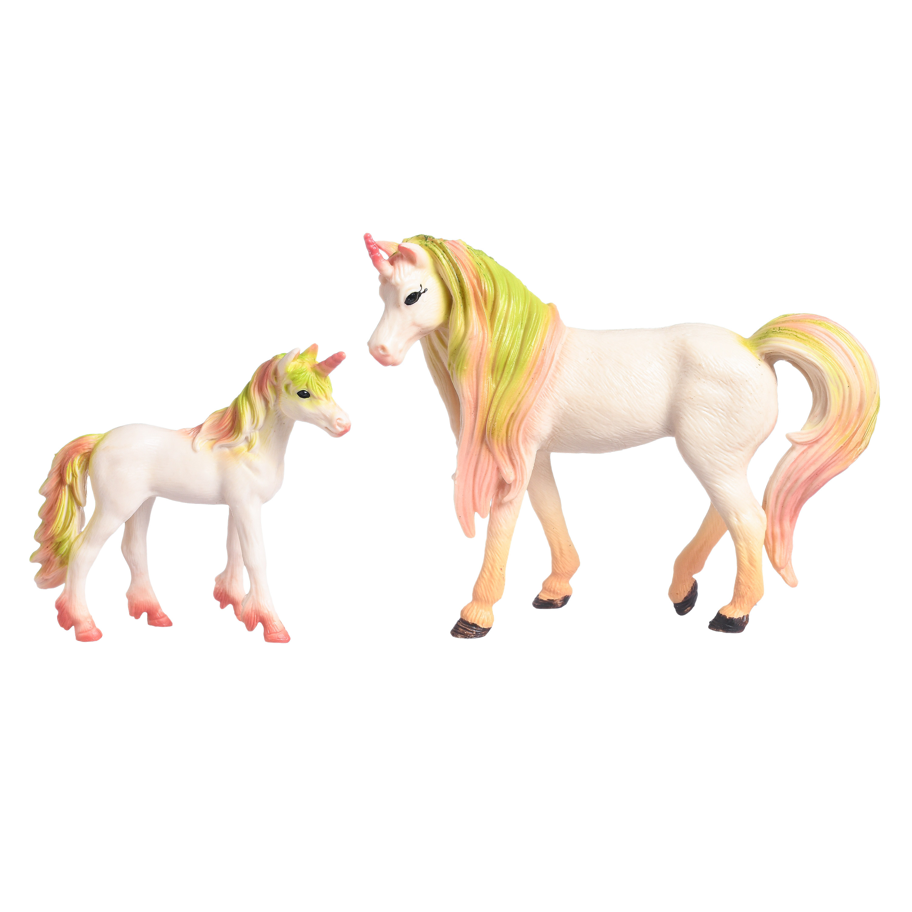 Imperial Riding Toy unicorn set Magic - Neon Yellow-Neon Coral