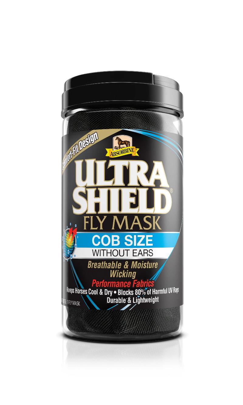 Absorbine UltraShield Fly Hood without Ears Black