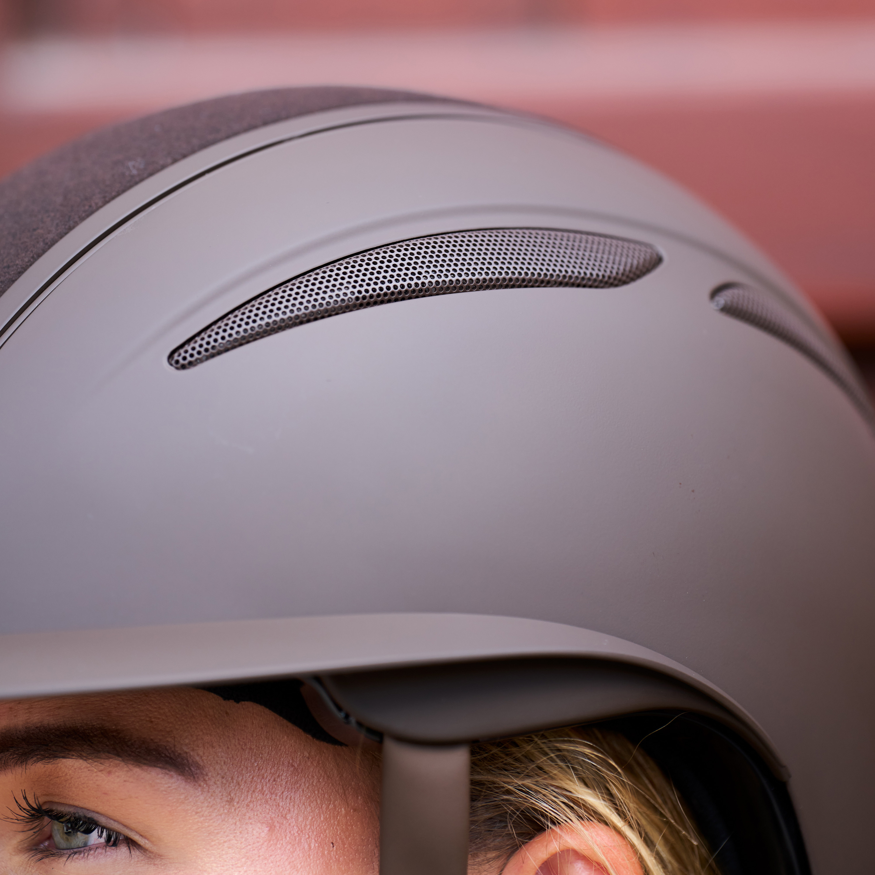 Imperial Riding Riding helmet Olania Deluxe big visor - Dark brown - 5