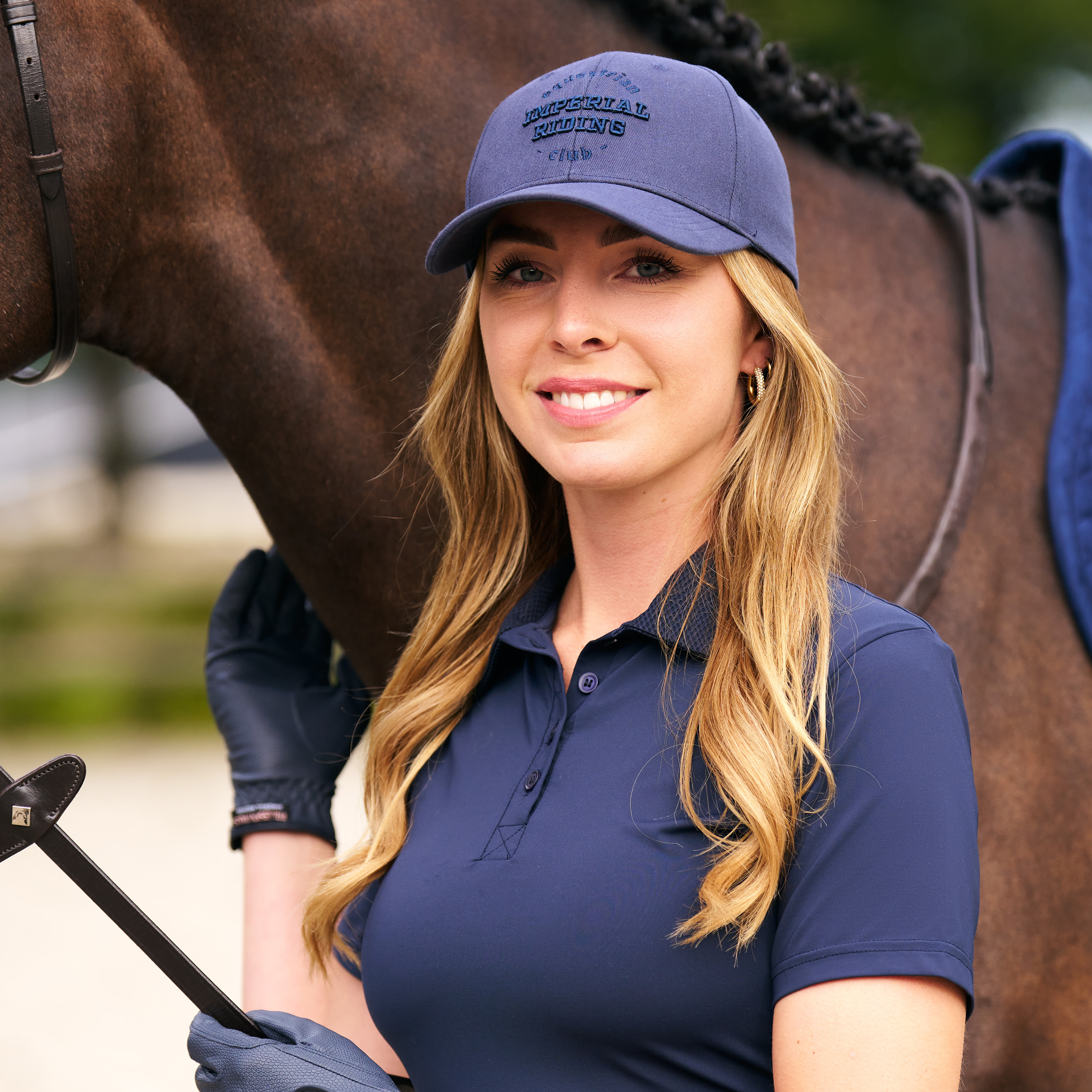Imperial Riding Baseball cap Gloria - Navy - 2