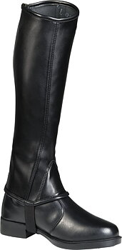 NORTON Stretch Half Chaps Black Junior