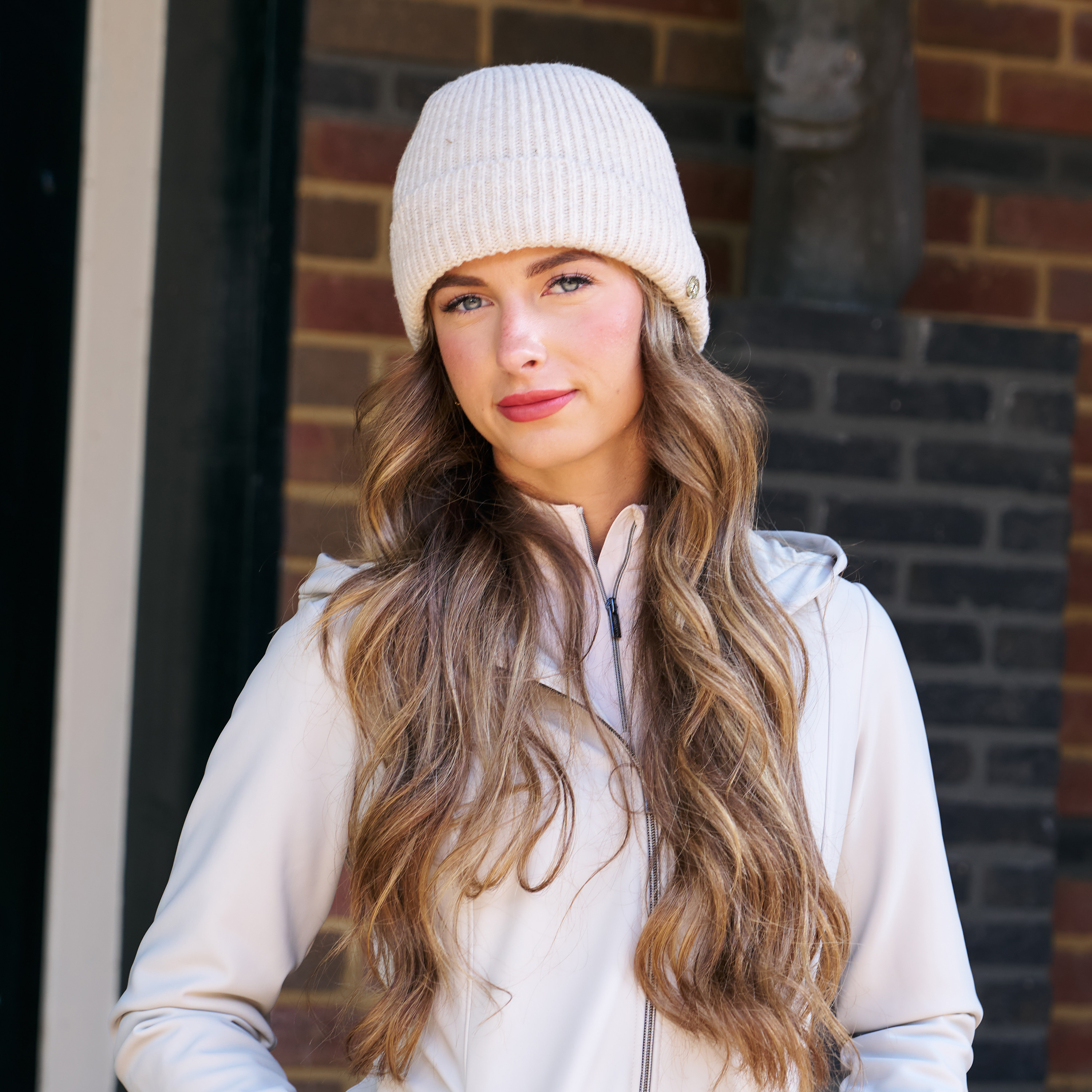 Imperial Riding Beanie Chilly - Grey-Sand - 2
