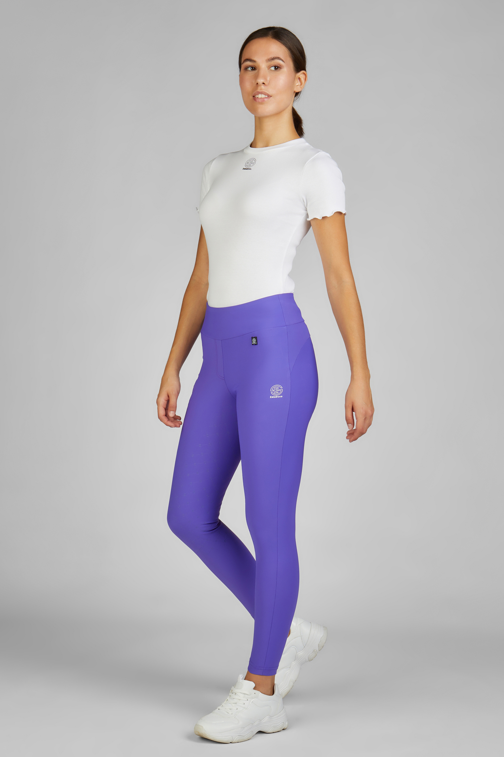 Eskadron Dynamic 24 S/S PRO Riding Tights - Purple 