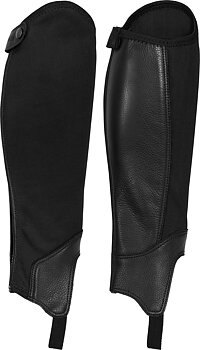 Equipage Milla Half Chaps, Short - Black