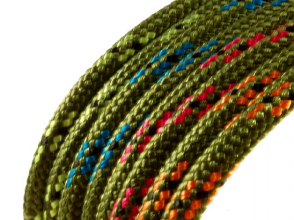 PAW of Sweden Retriever Leash Hunter Olive 160 cm – Olive/Lime - soft