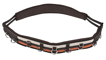 NORTON Synthetic Lunging Surcingle Rust/Brown/Beige