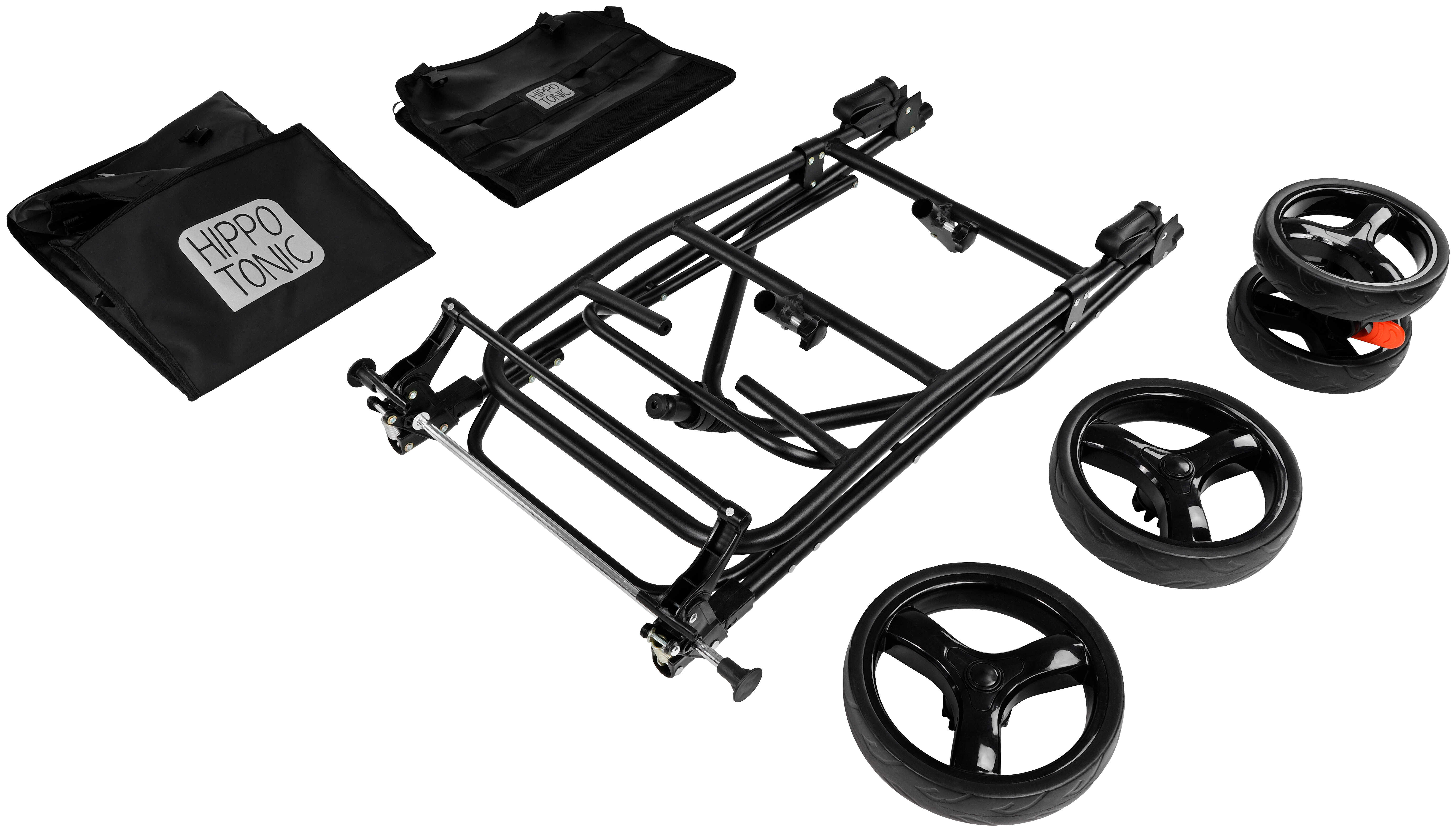 Hippotonic Foldable Saddle Cart Black - 4