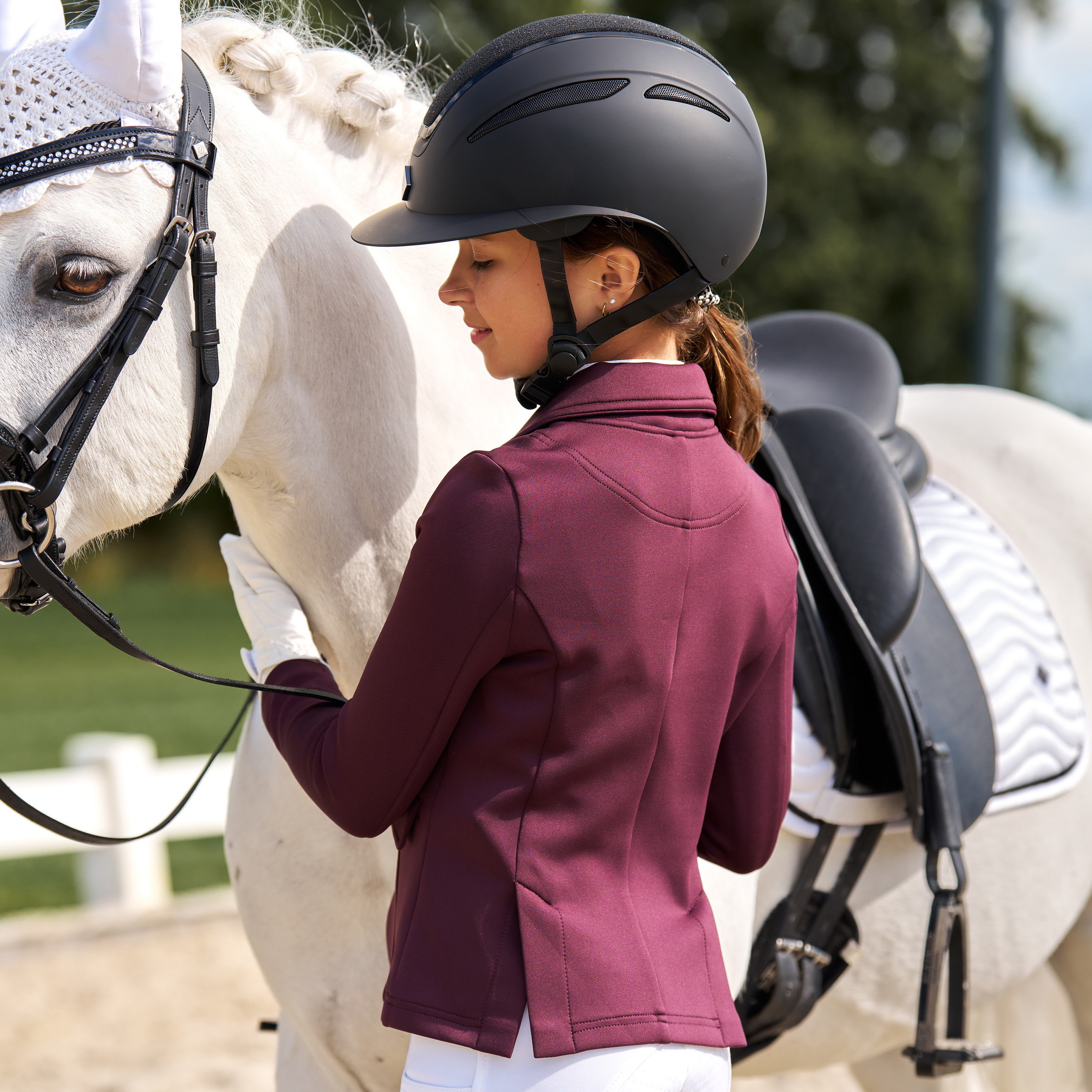 Imperial Riding Junior KIDS Kilpailutakki Basic - Viikuna - 4
