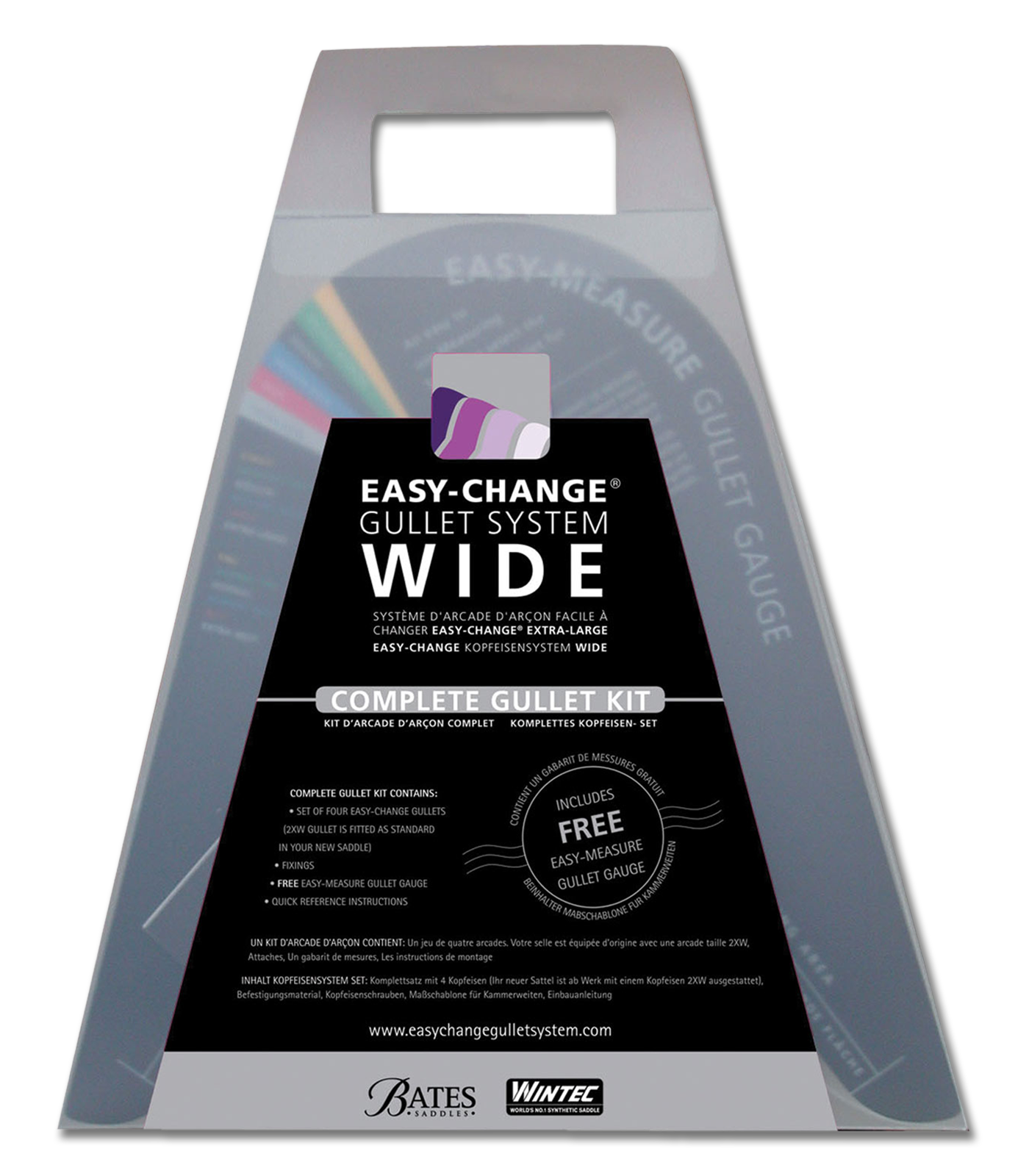 Waldhausen EASY-CHANGE Täydellinen Setti Etukaarelle, Leveä