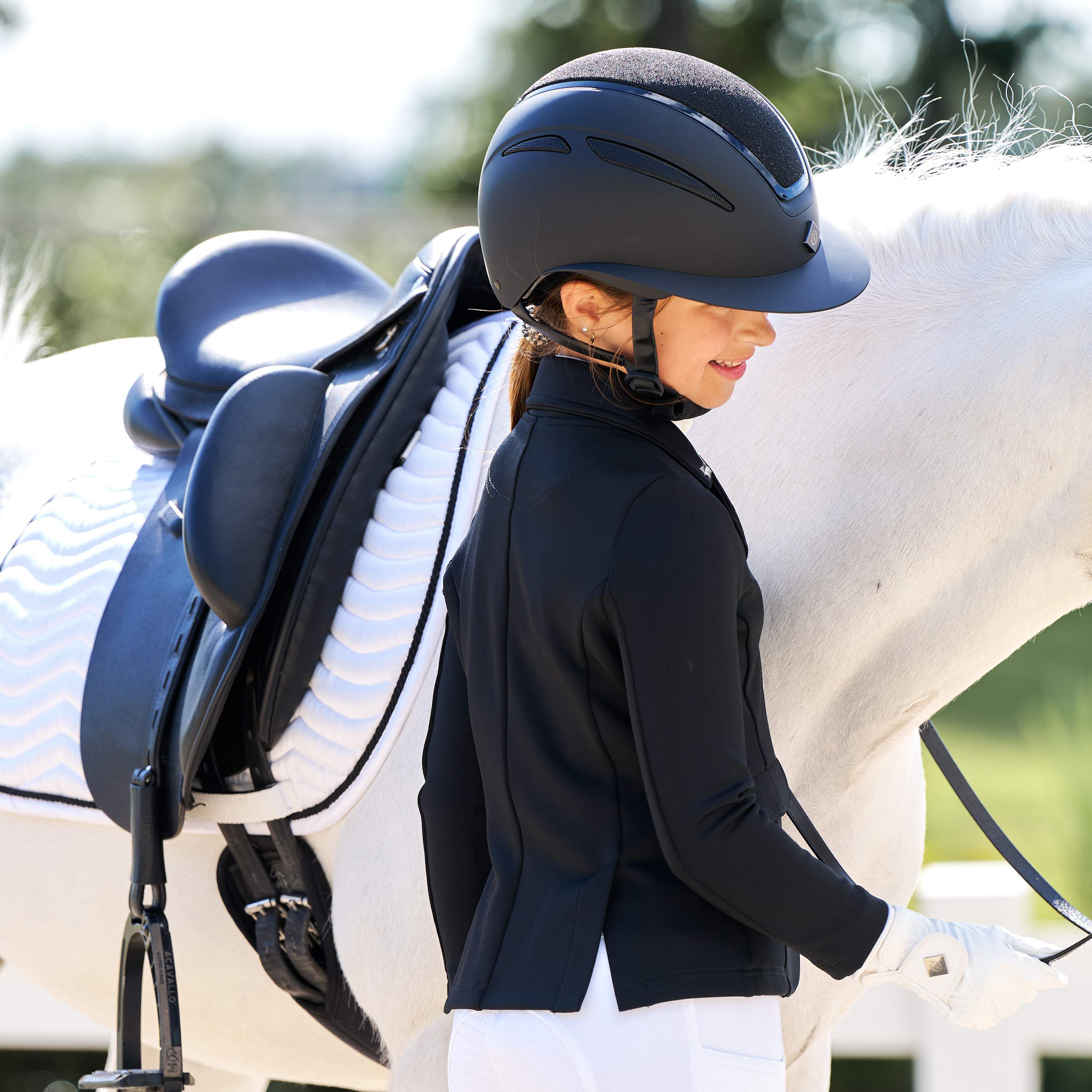 Imperial Riding Junior KIDS Competition jacket Basic - Black - 4