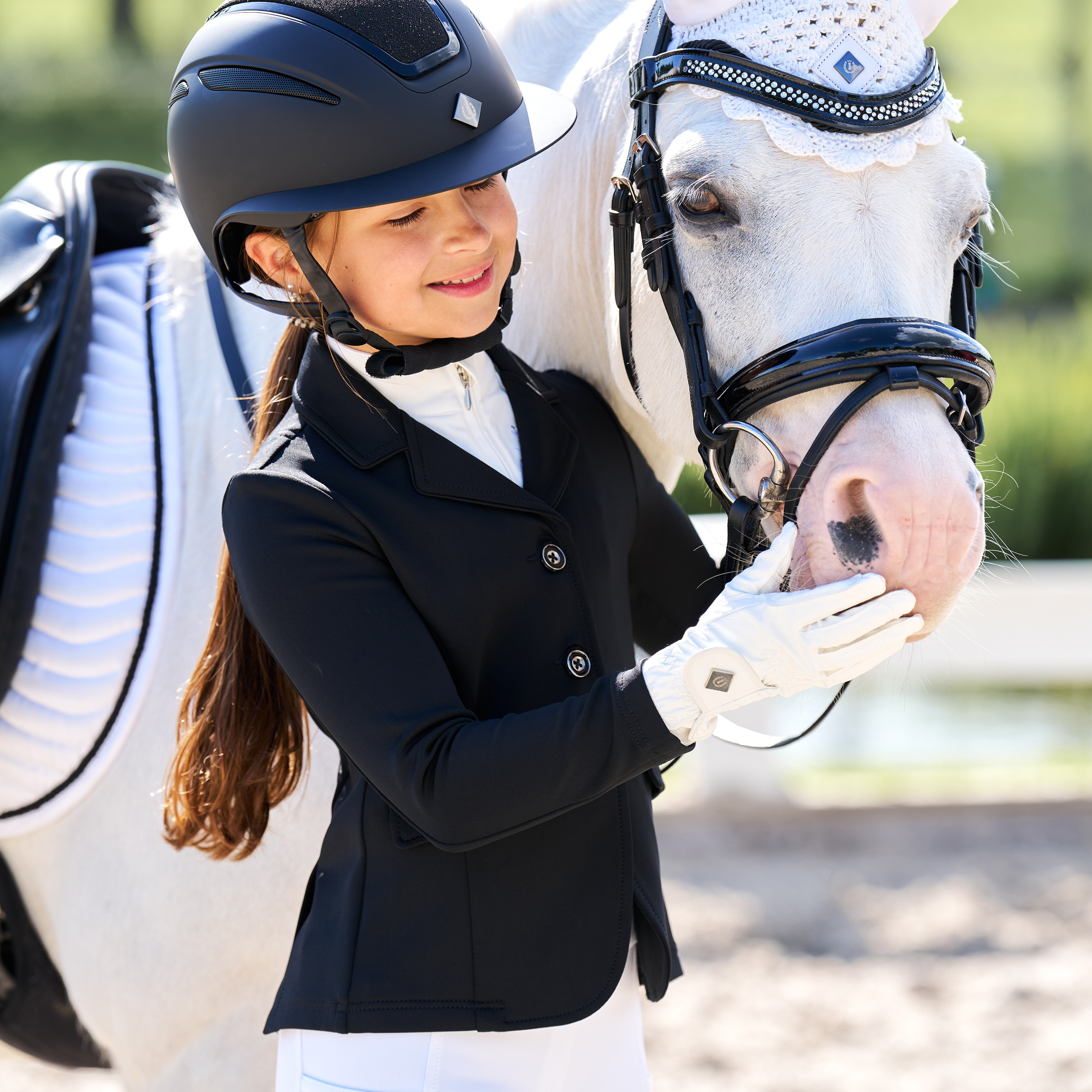 Imperial Riding Junior KIDS Competition jacket Basic - Black - 3
