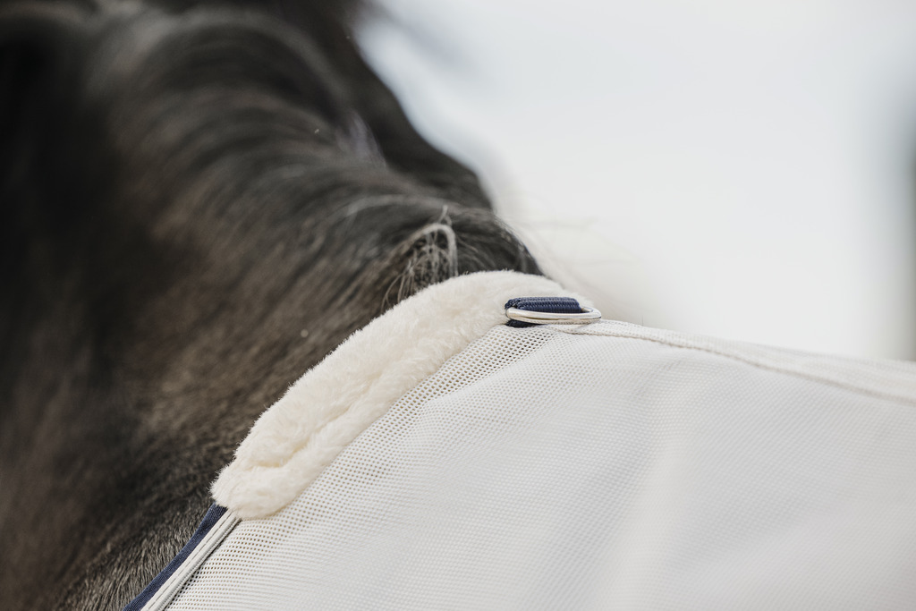 EQUITHEME Insect-proof Sheet - Mesh White - 10