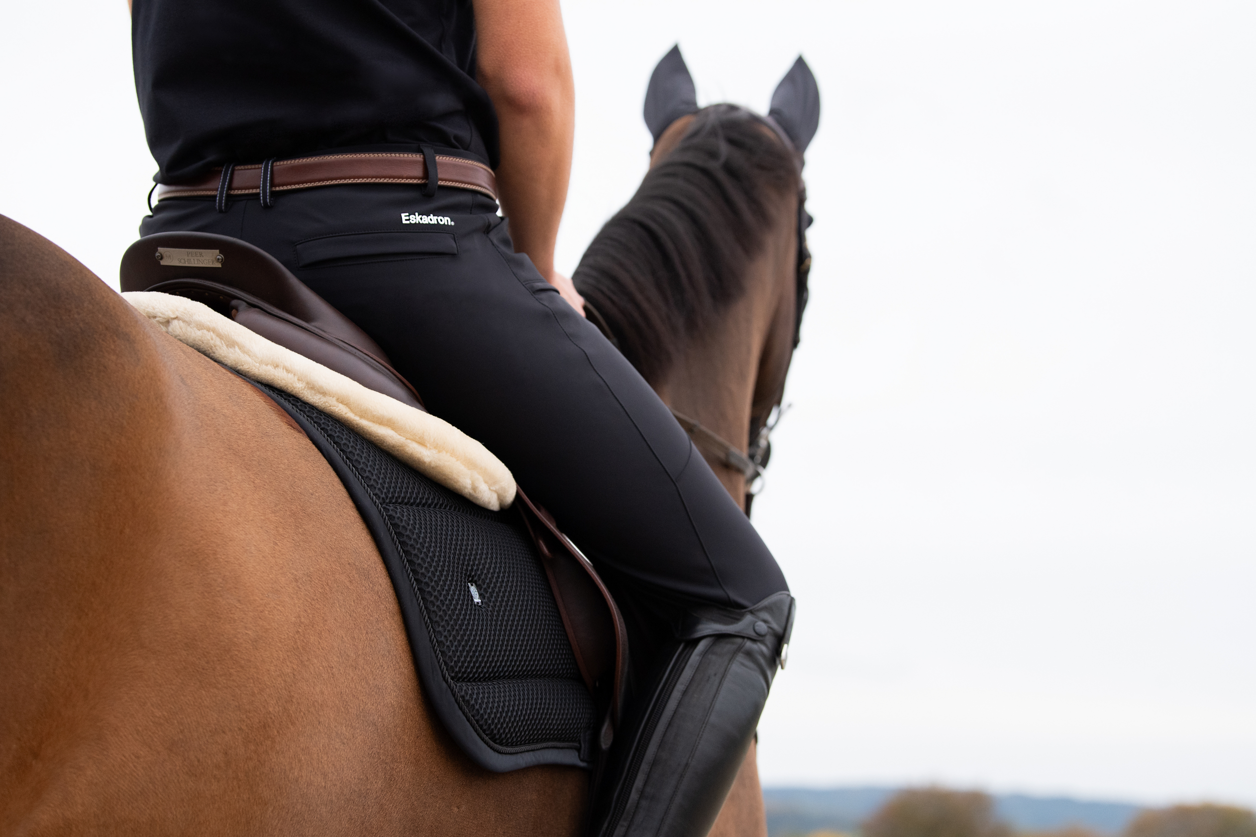 Eskadron Dynamic 24 S/S Riding Breeches Men - Black