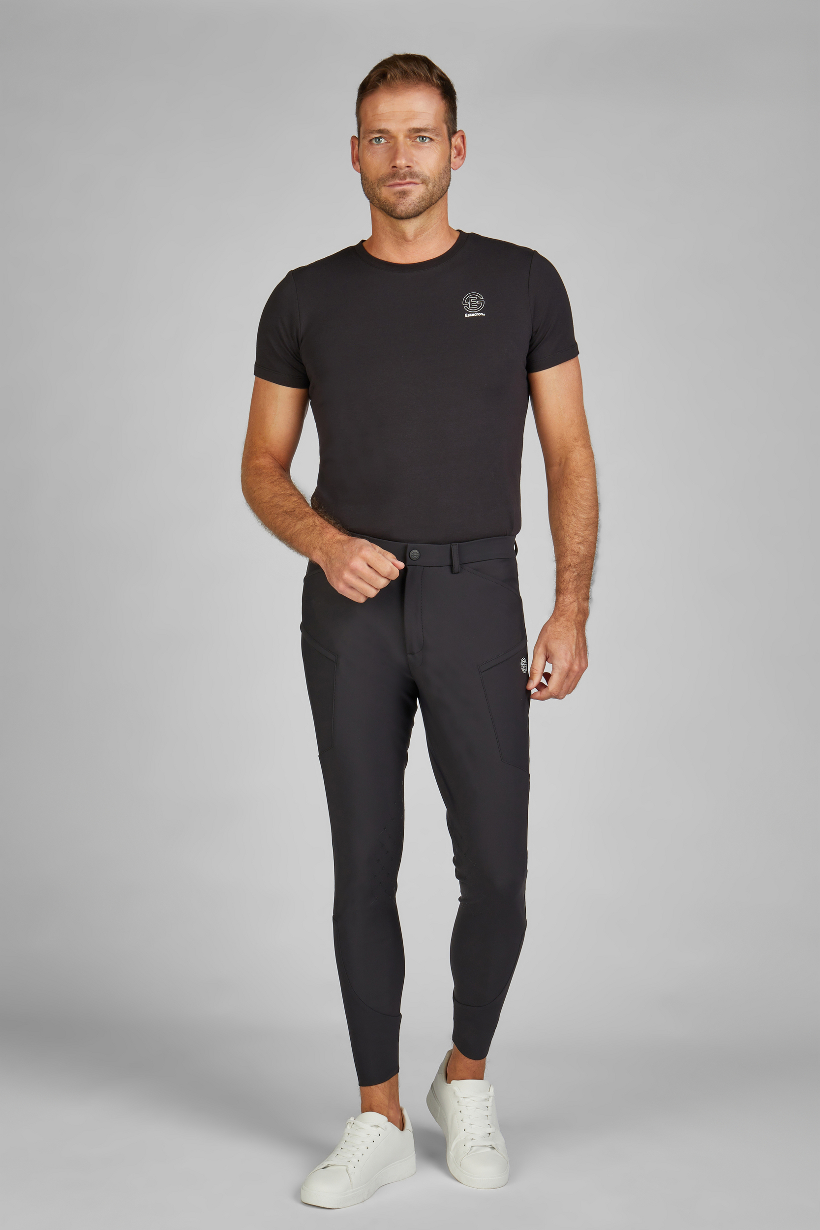 Eskadron Dynamic 24 S/S Riding Breeches Men - Black