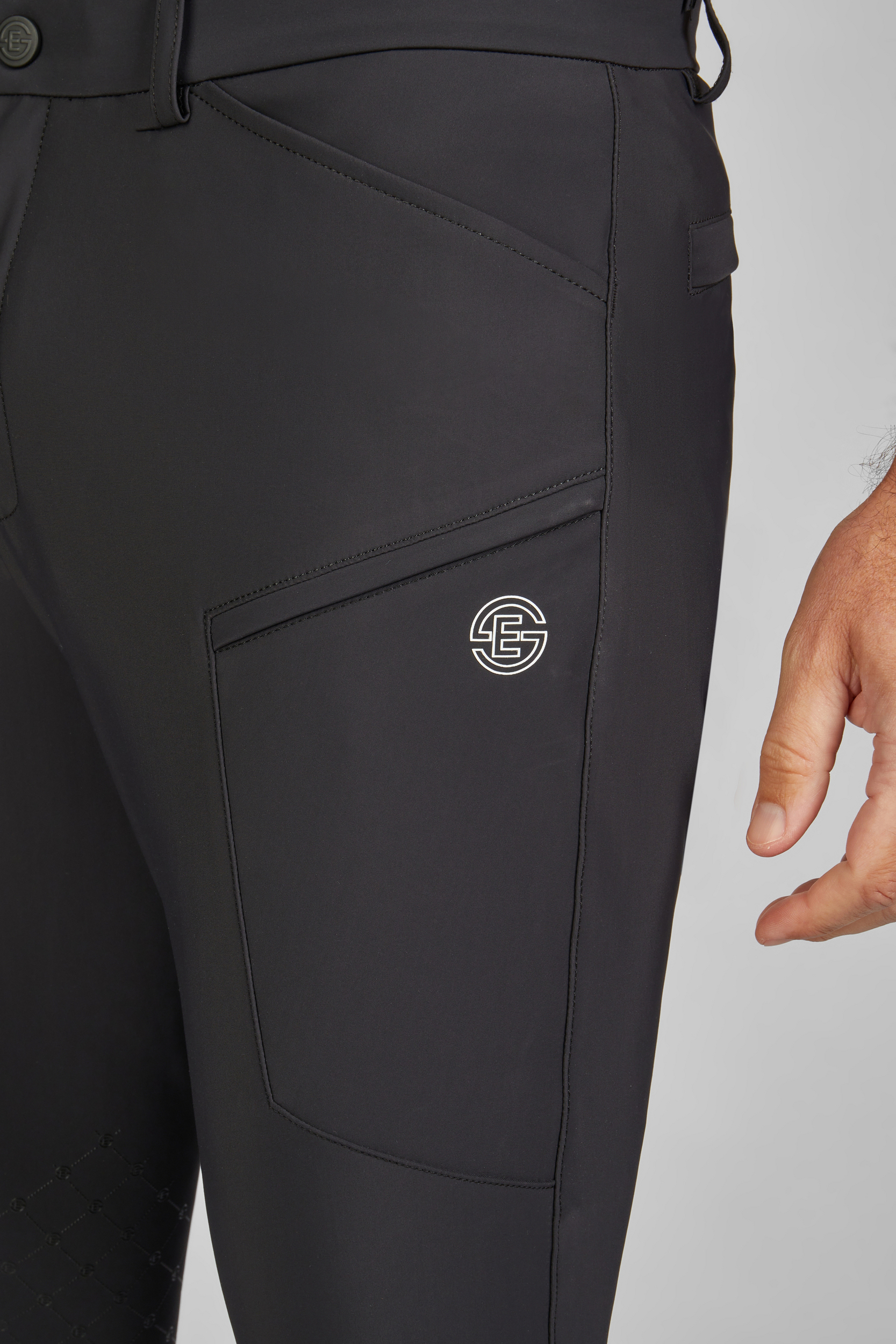 Eskadron Dynamic 24 S/S Riding Breeches Men - Black