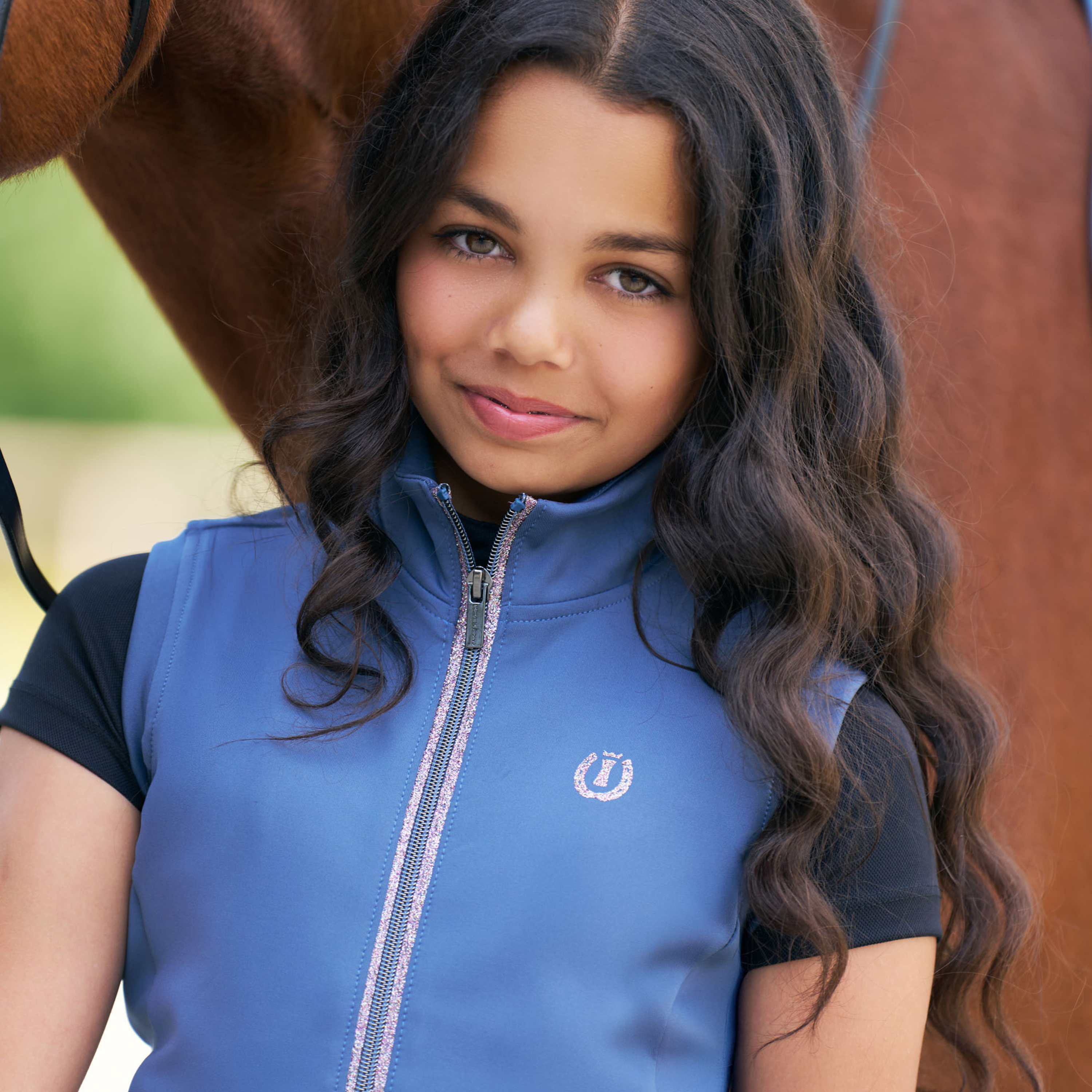 Imperial Riding Junior KIDS Bodywarmer Izzy Sun - Moonstone - 4