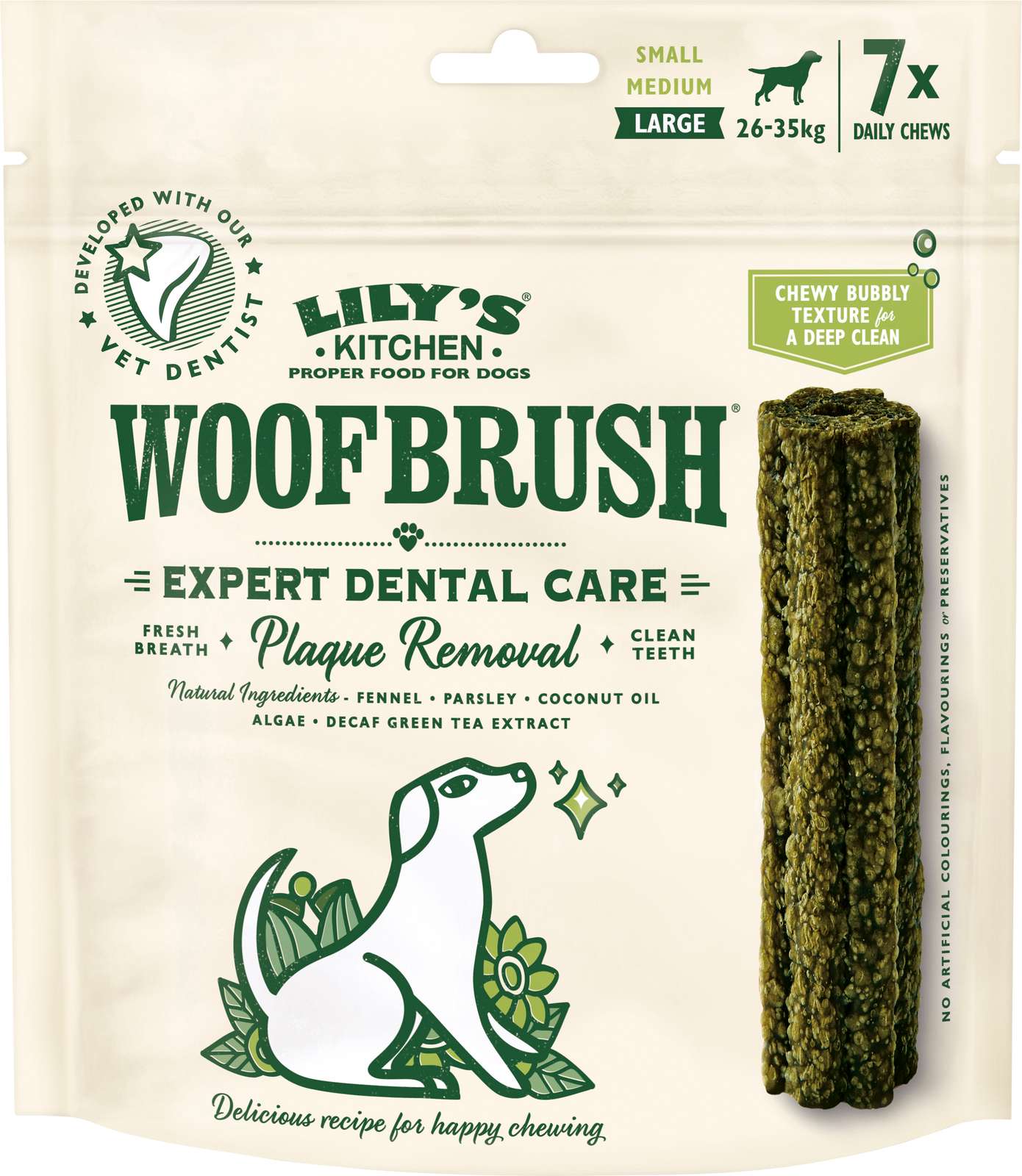 Preview of Lily'S Kitchen Woofbrush Dentaltugg Large 7 - pack