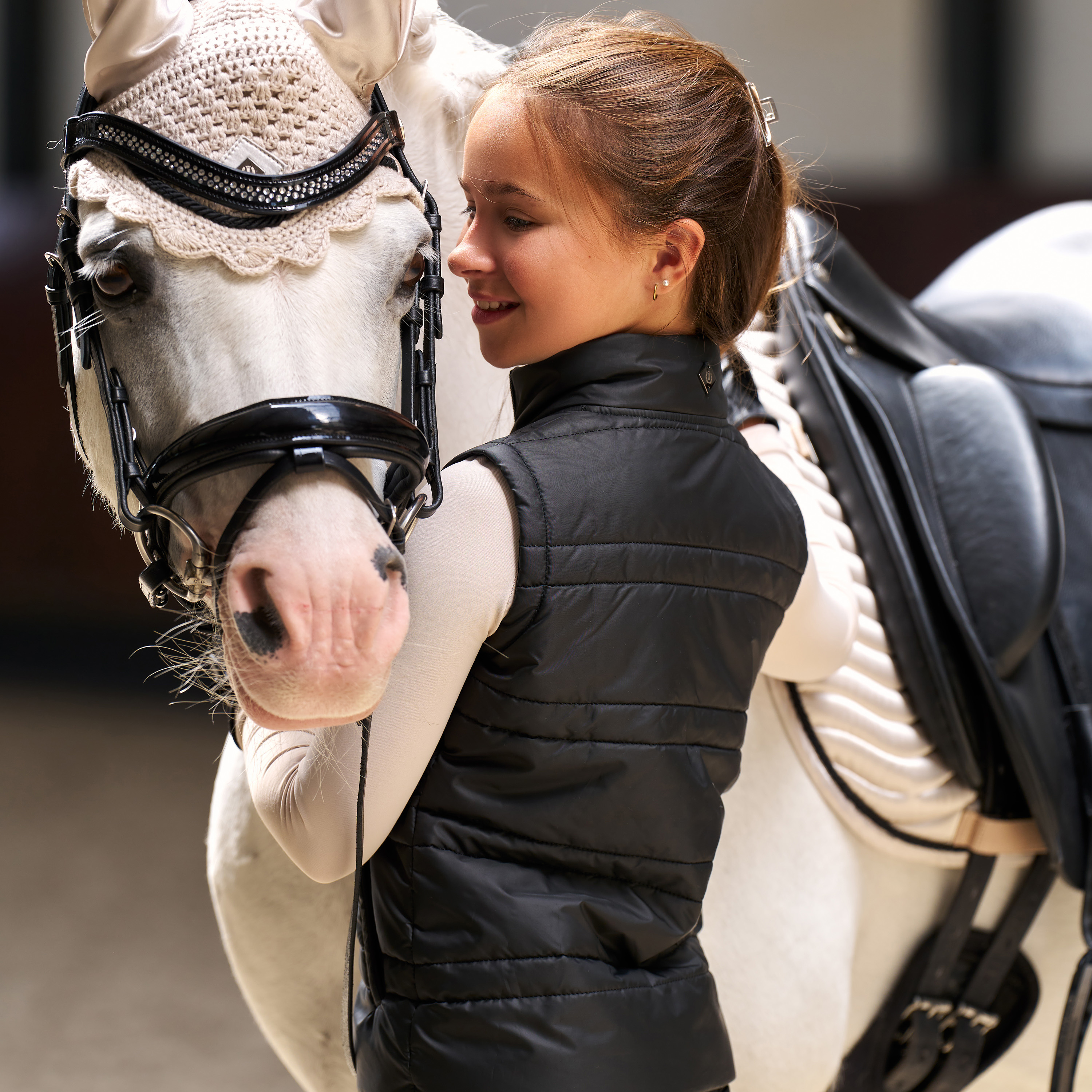 Imperial Riding Junior KIDS Väst Bonnie - Svart - 4