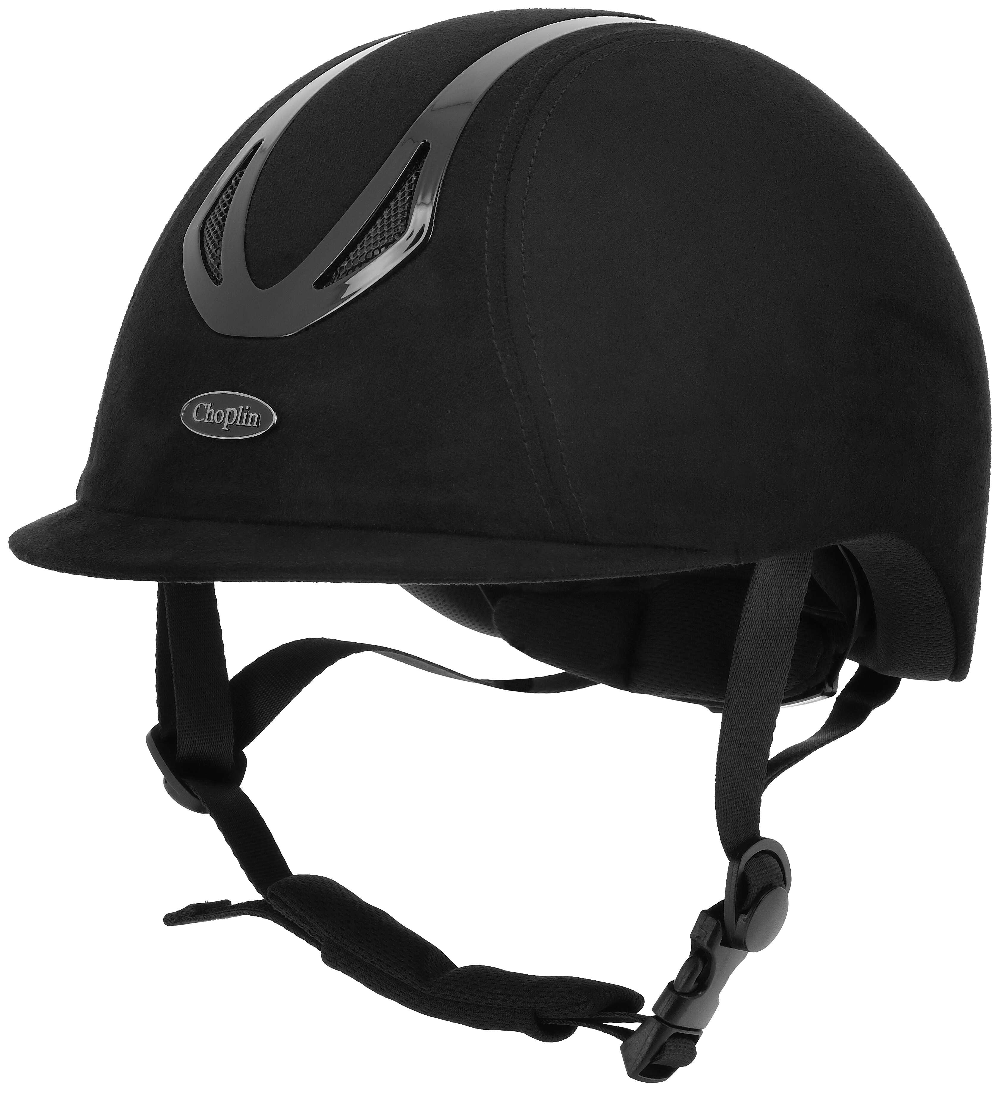 Choplin Aero Velvet Ratsastuskypärä Black Shiny - 3