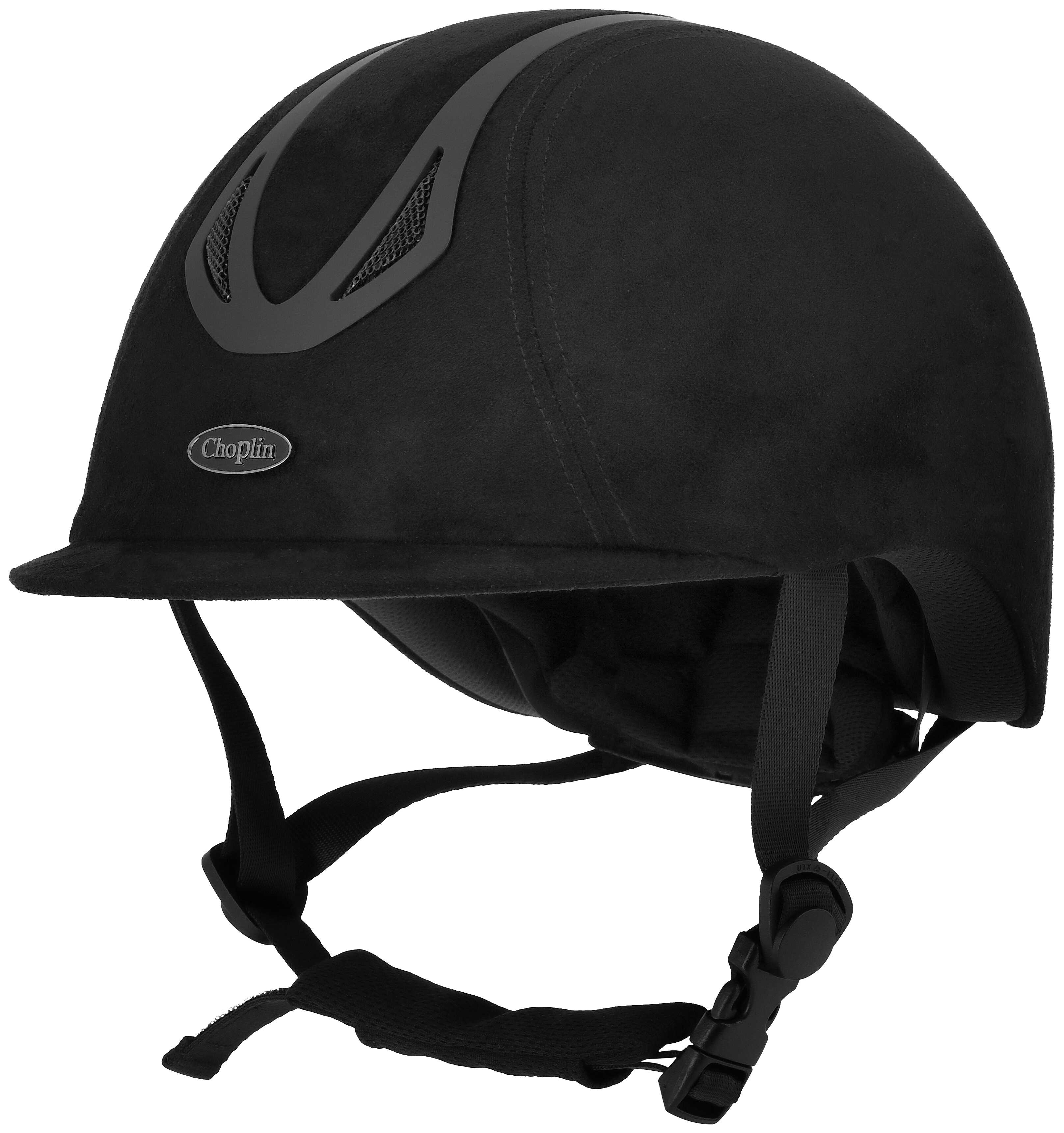 Choplin Aero Velvet Ratsastuskypärä Matte Black - 4