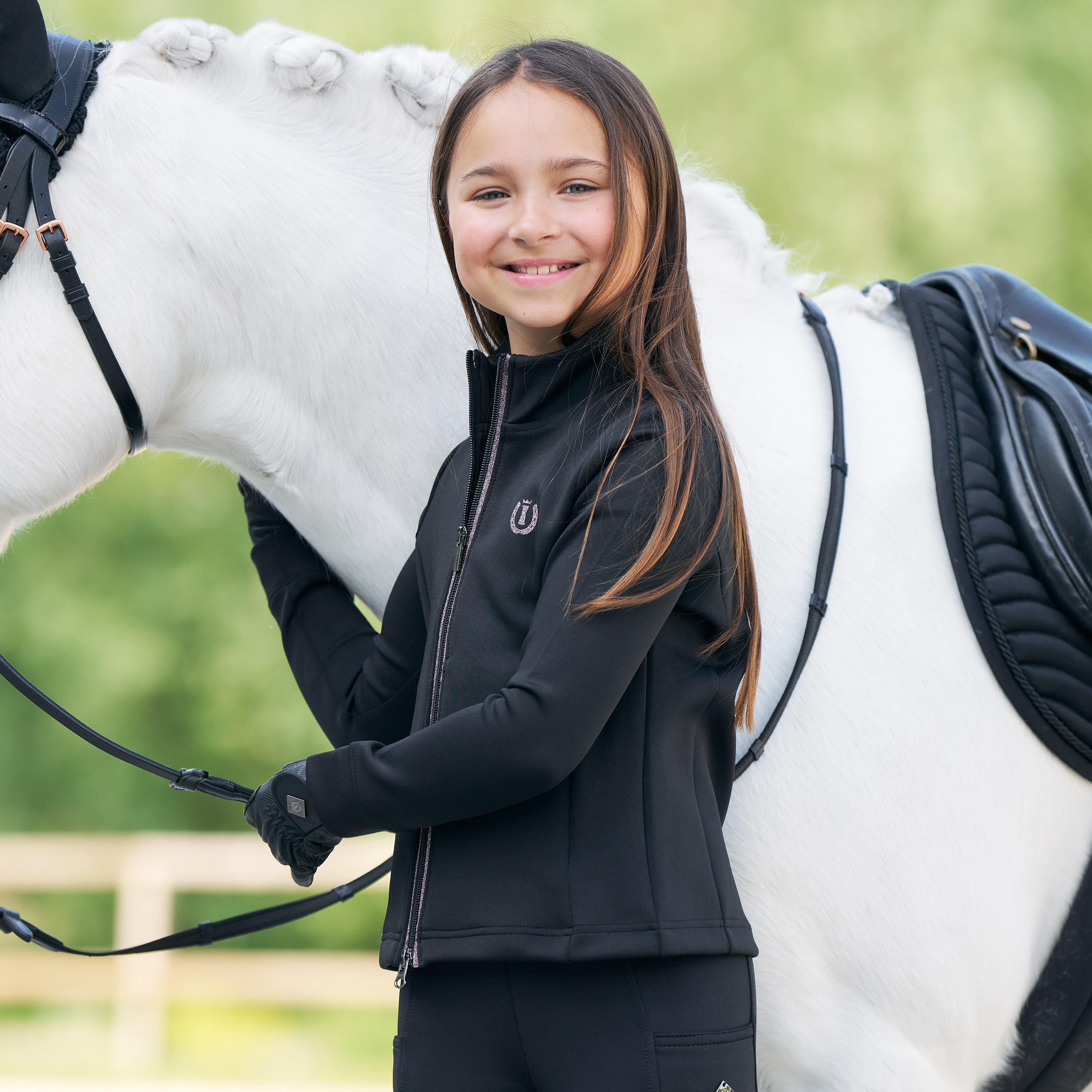 Imperial Riding Junior KIDS Tech kofta Izzy Sun - Svart - 3