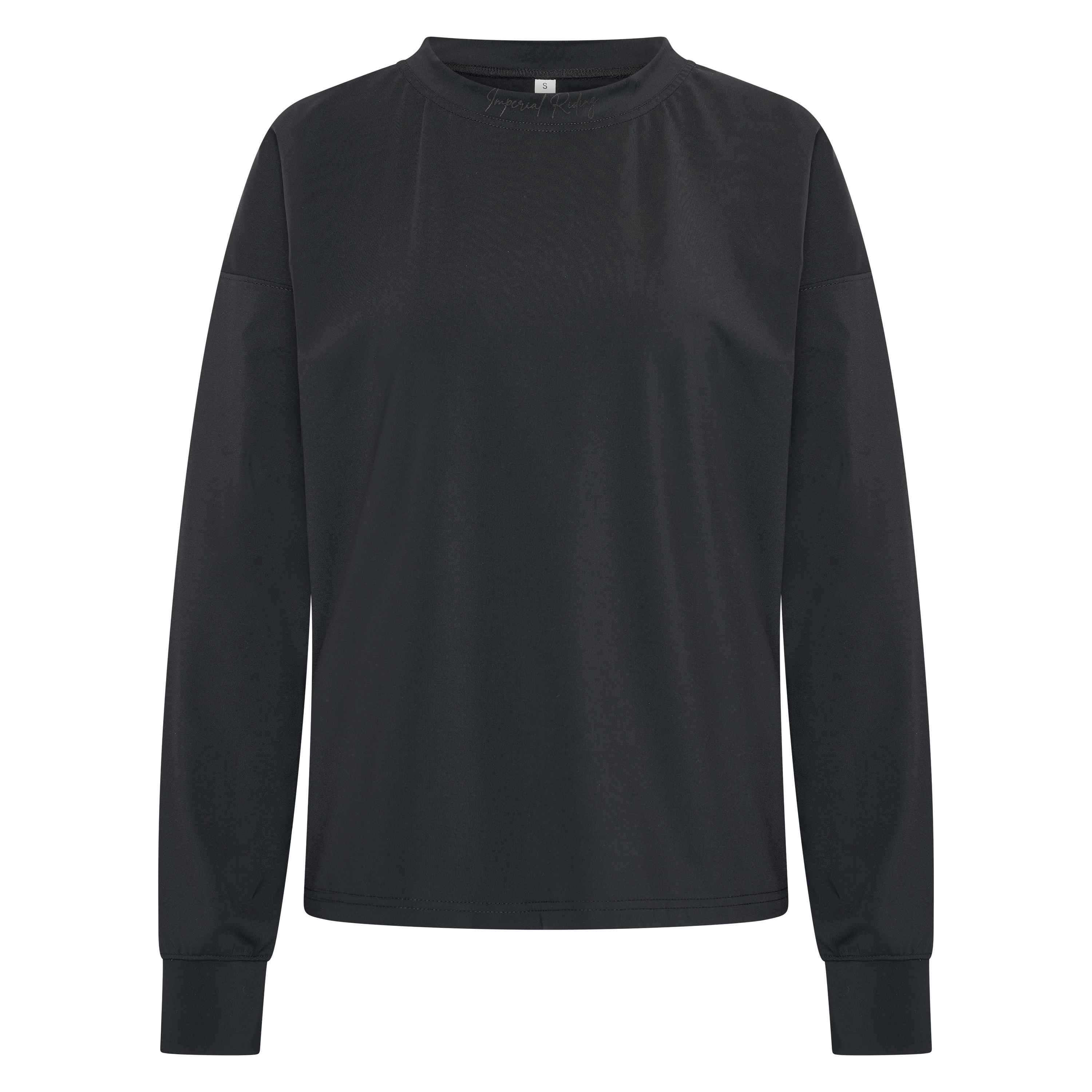 Imperial Riding Sweater Horse Angel - Black