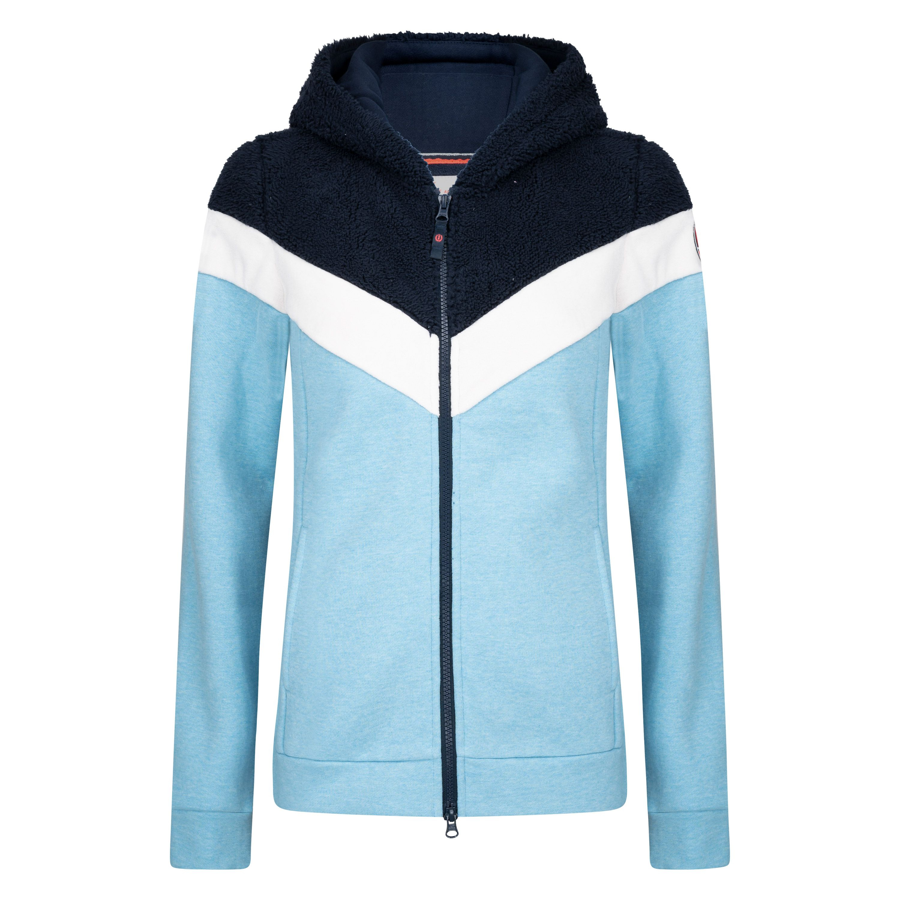 Imperial Riding Hoodie Go Star - Blue dancer melange