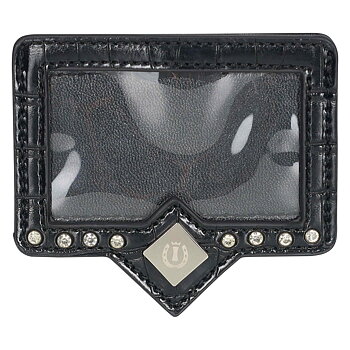 Imperial Riding Nummerlapp Show and Glow Black-Black Croco