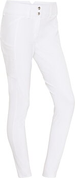 Equipage Leoni Full Grip Breeches - White