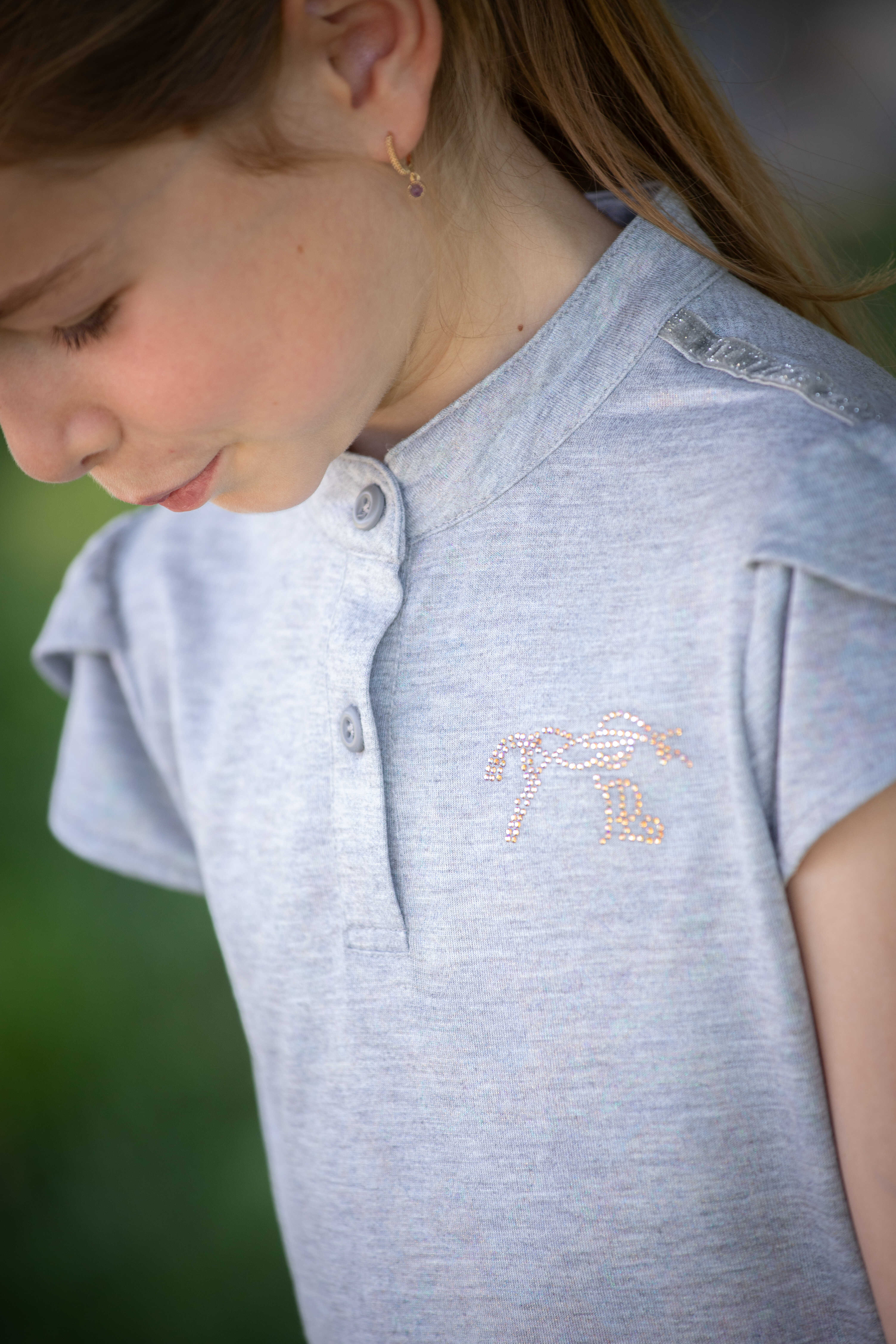 Pénélope Eden Julieta Polo Shirt Grey - 4