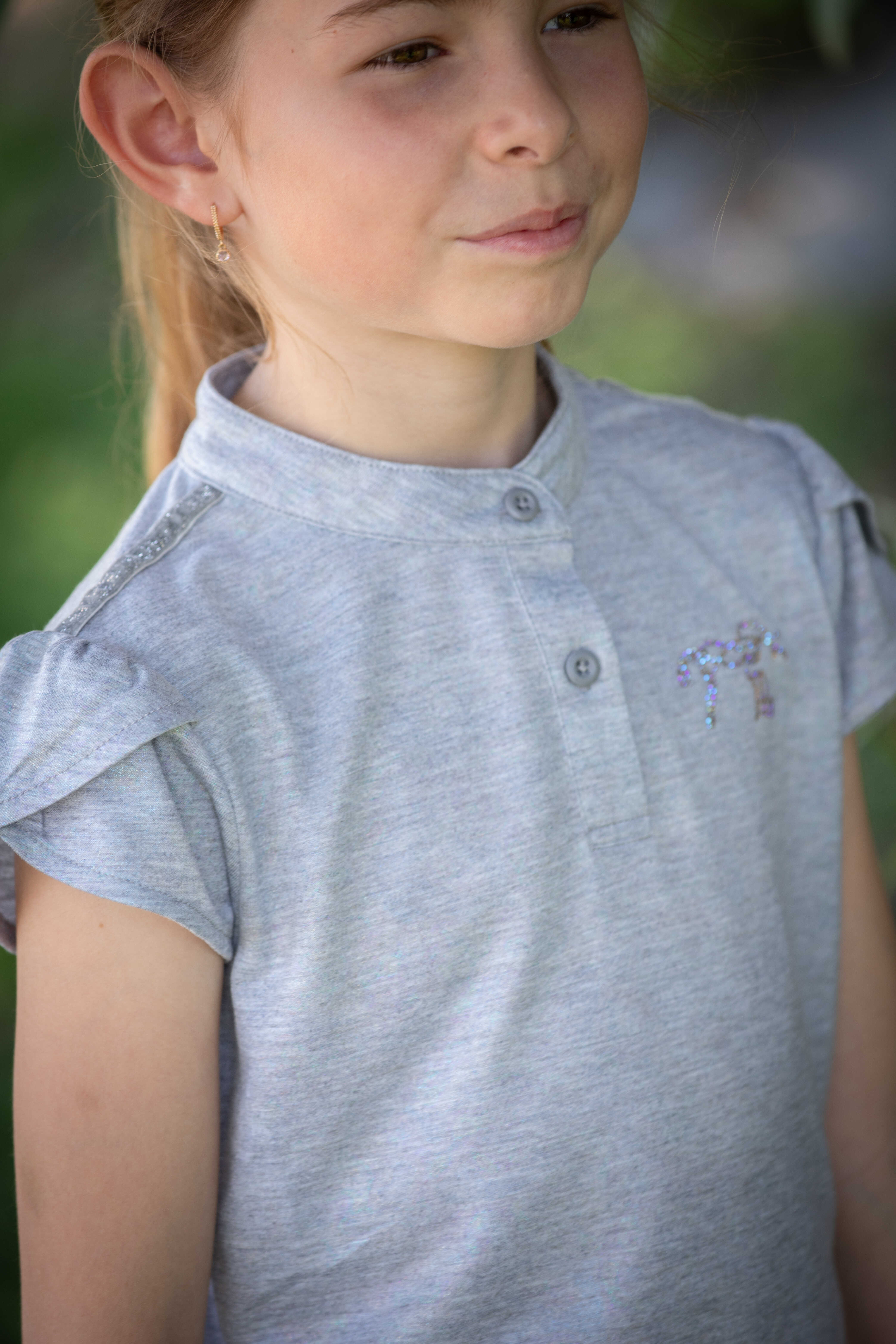 Pénélope Eden Julieta Polo Shirt Grey - 5