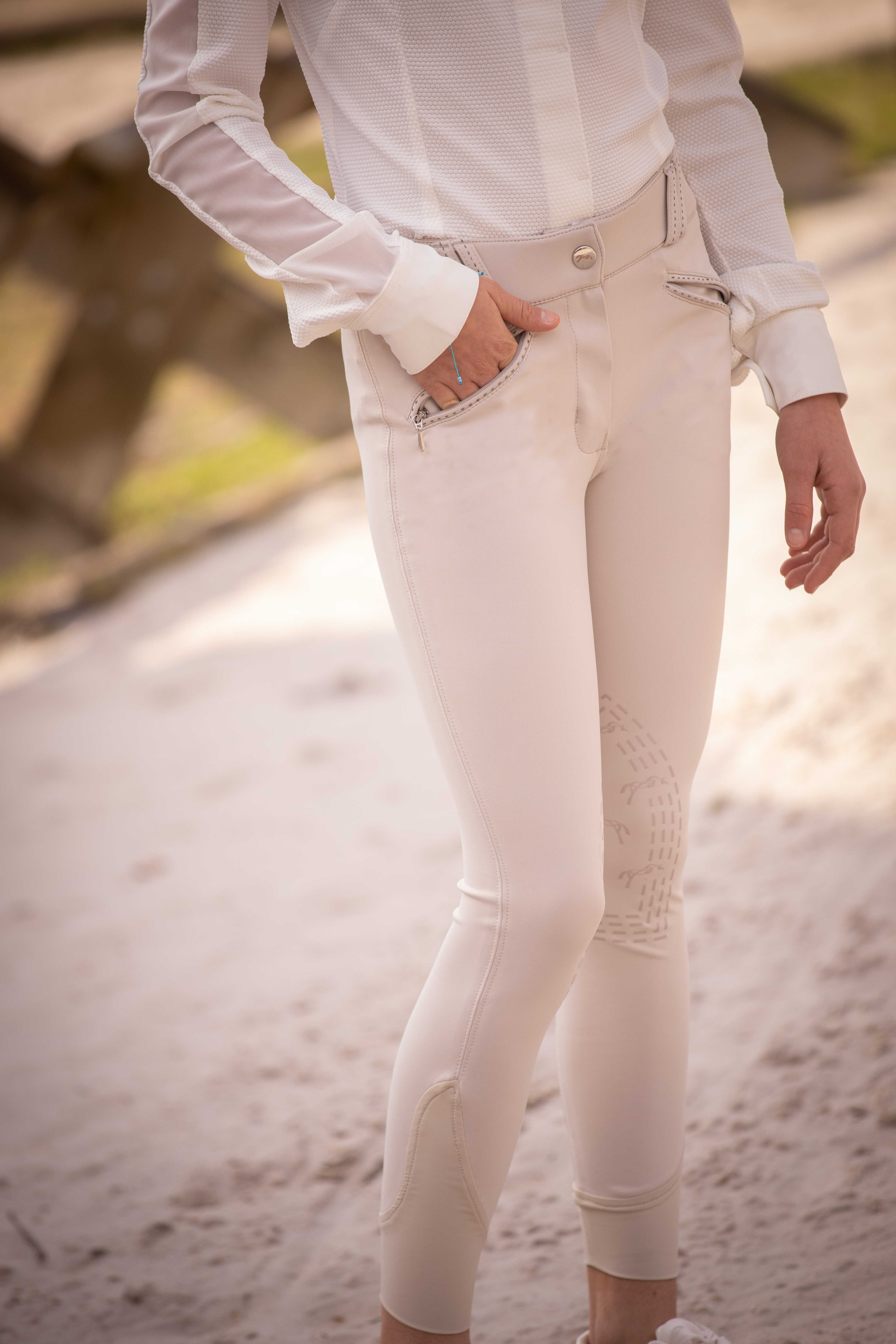 Pénélope Kids Eden New Romy Breeches Beige - 2