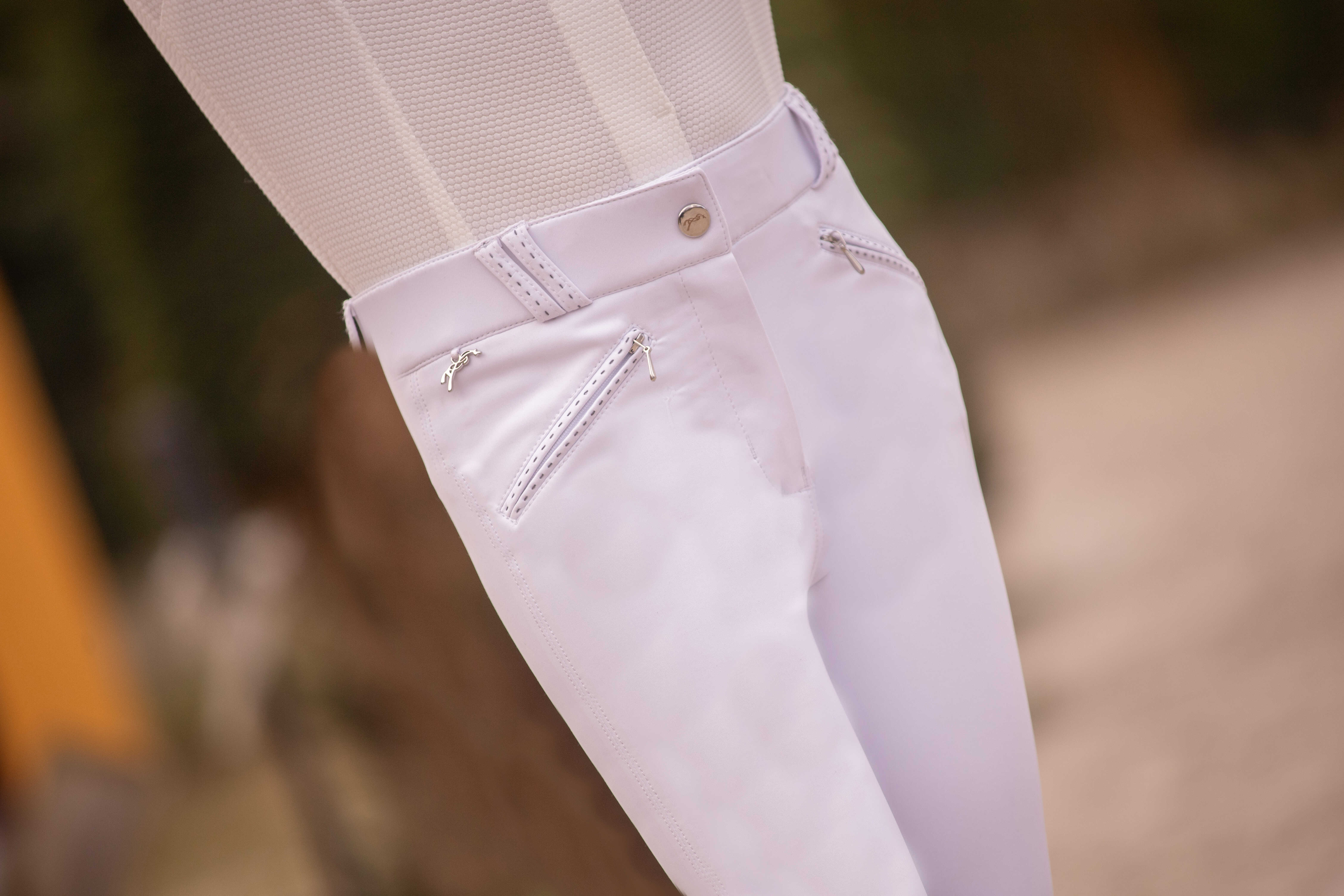 Pénélope Kids Eden New Romy Breeches White - 2