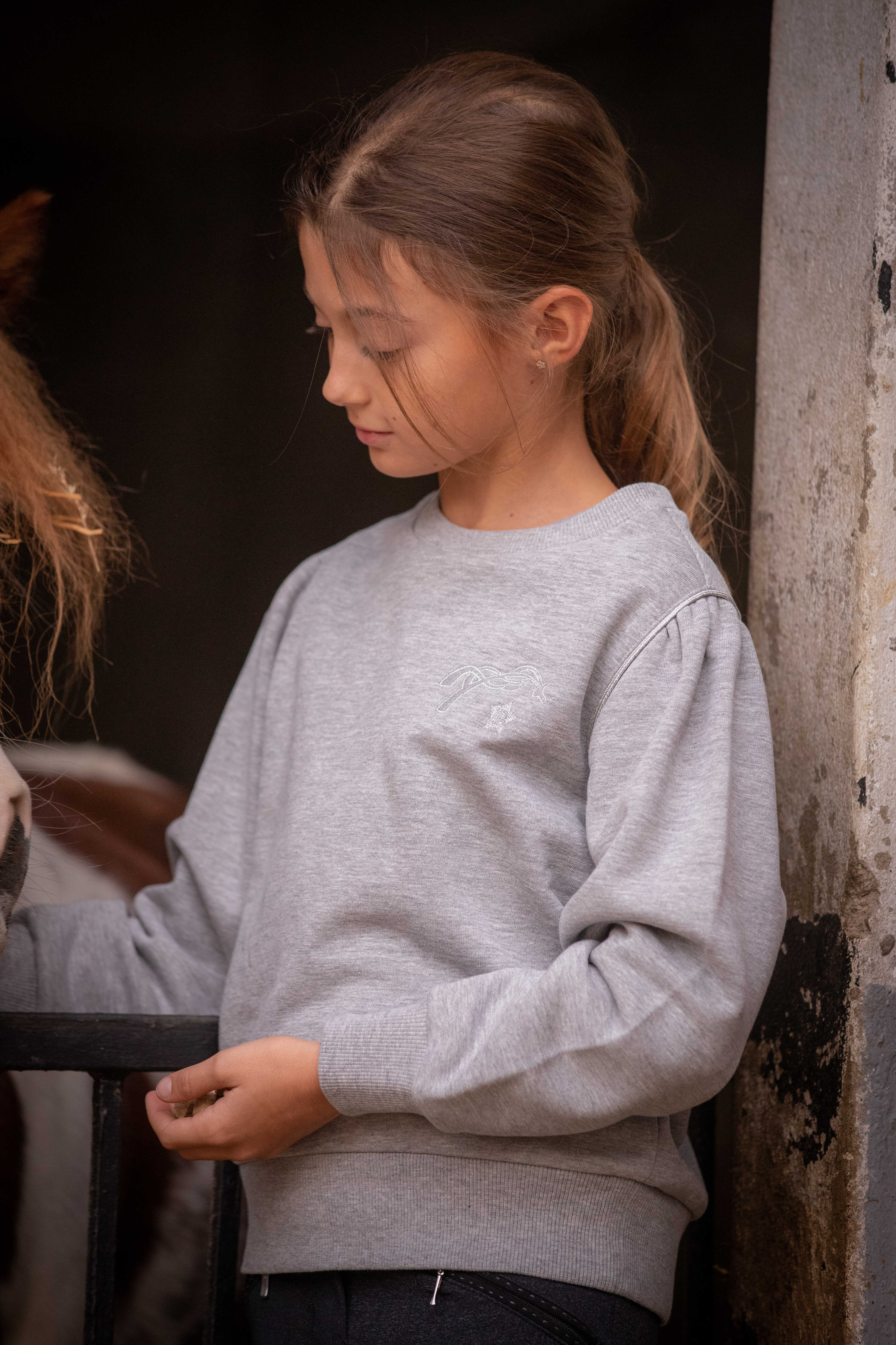 Pénélope Kids Eden Cassou Jumper Grey - 2