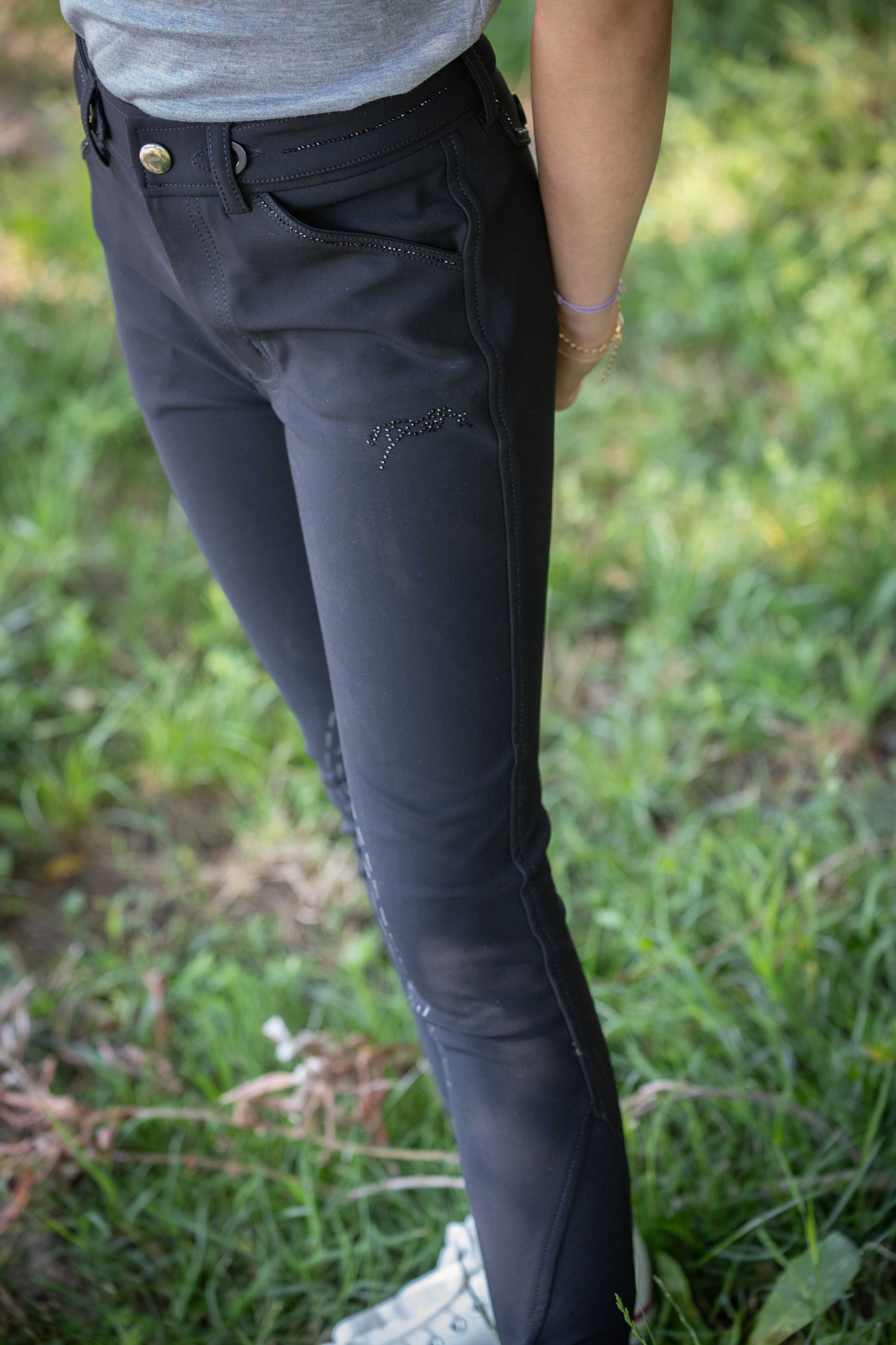 Pénélope Kids Eden Elegance Breeches Black - 2