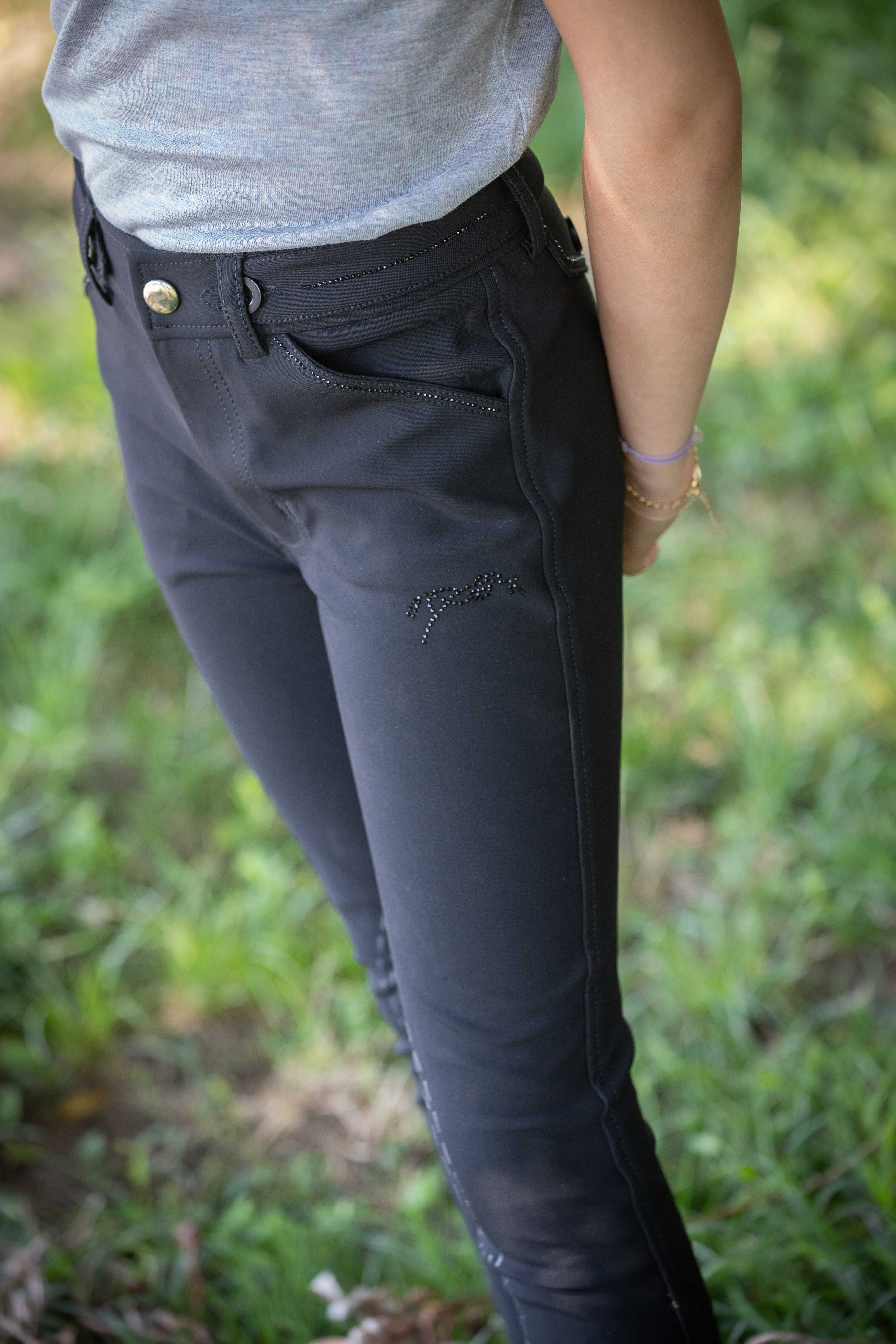 Pénélope Kids Eden Elegance Breeches Black - 4