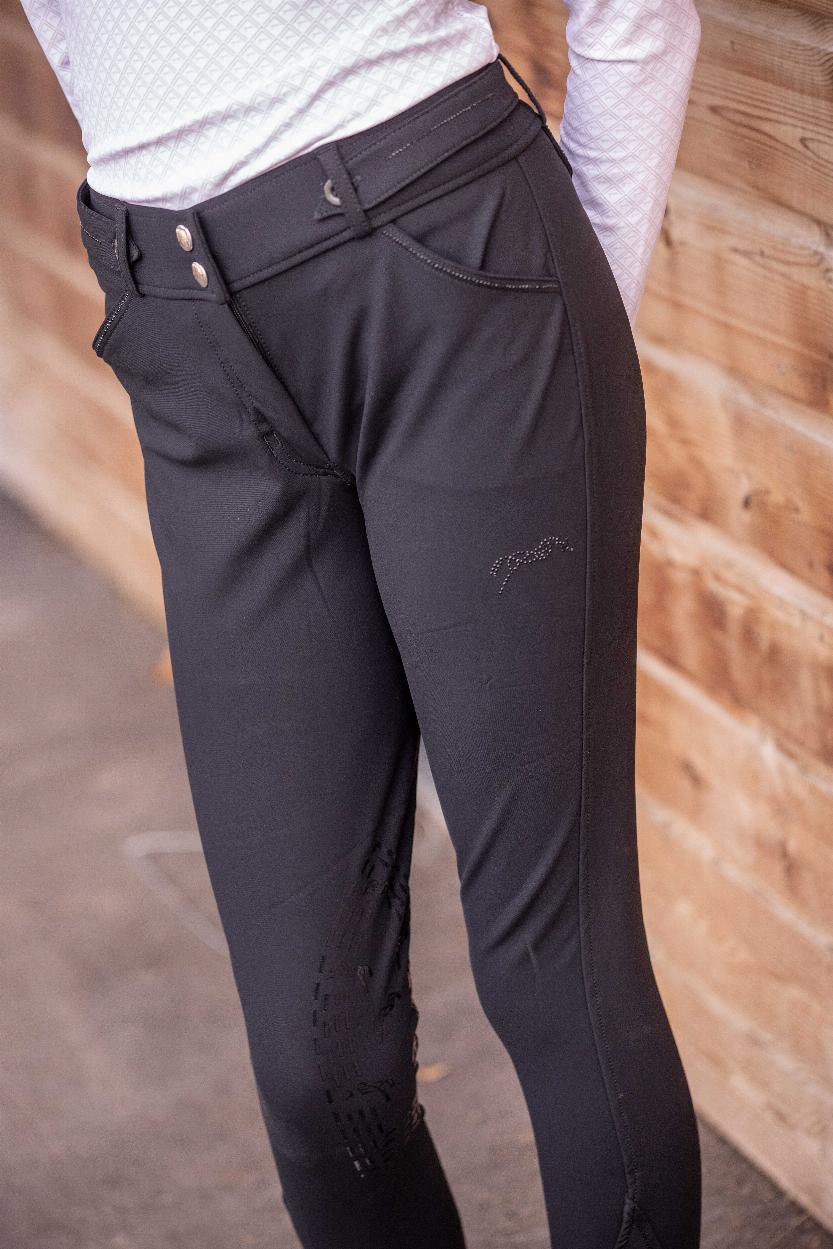 Penelope Eden Elegance Junior Ridbyxor Svart (6 år)