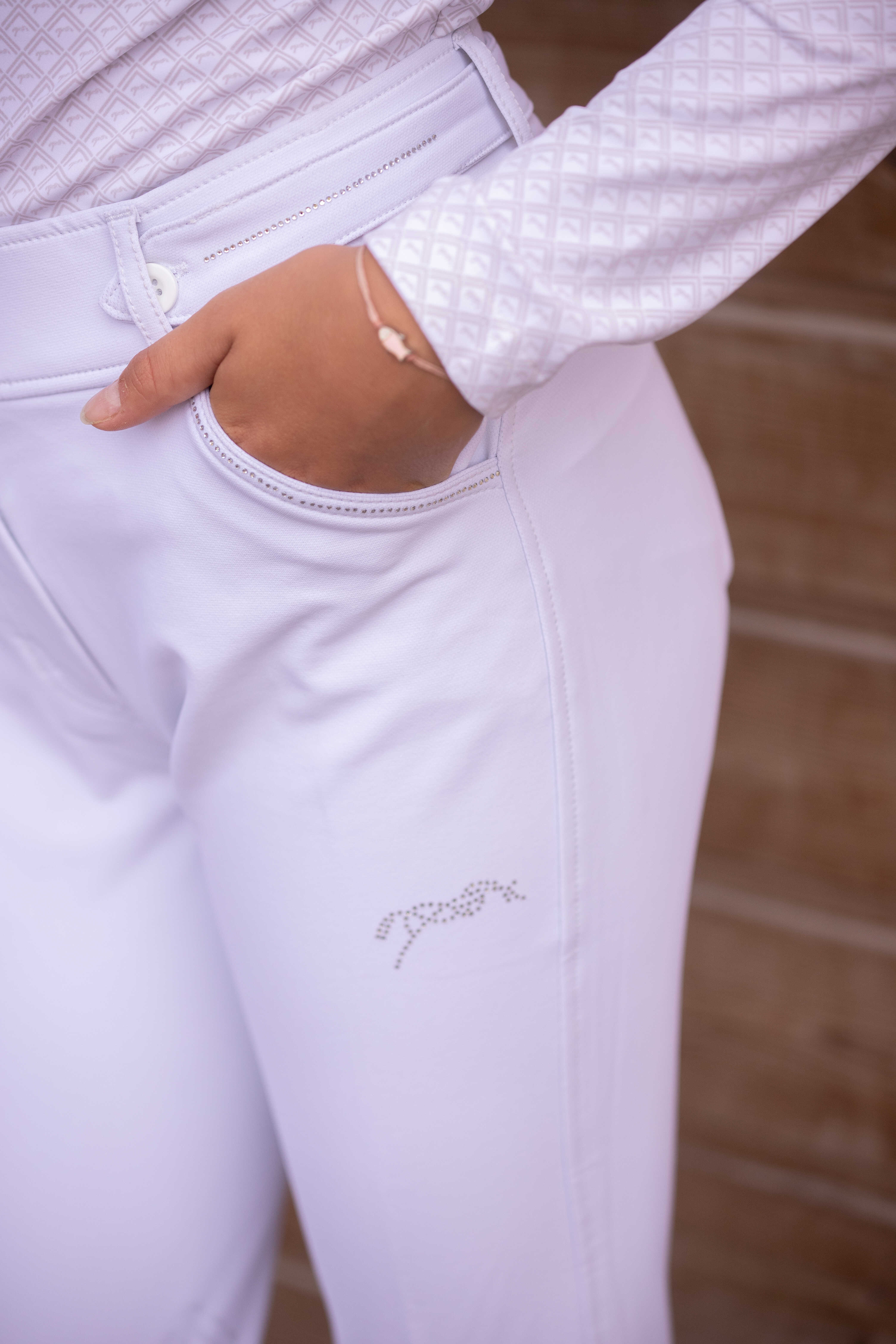 Pénélope Kids Eden Elegance Breeches White - 2