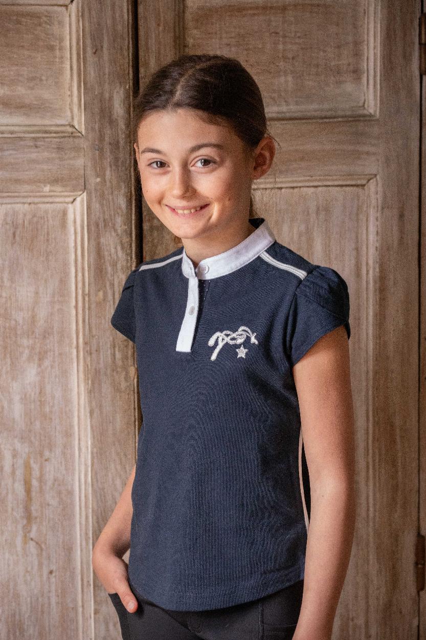 Pénélope Kids Eden Evrim Polo Short Navy blue