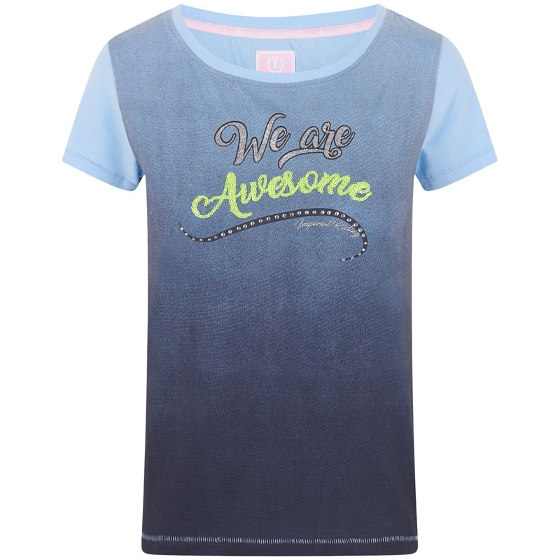 Imperial Riding T-shirt Discover - Blue Breeze