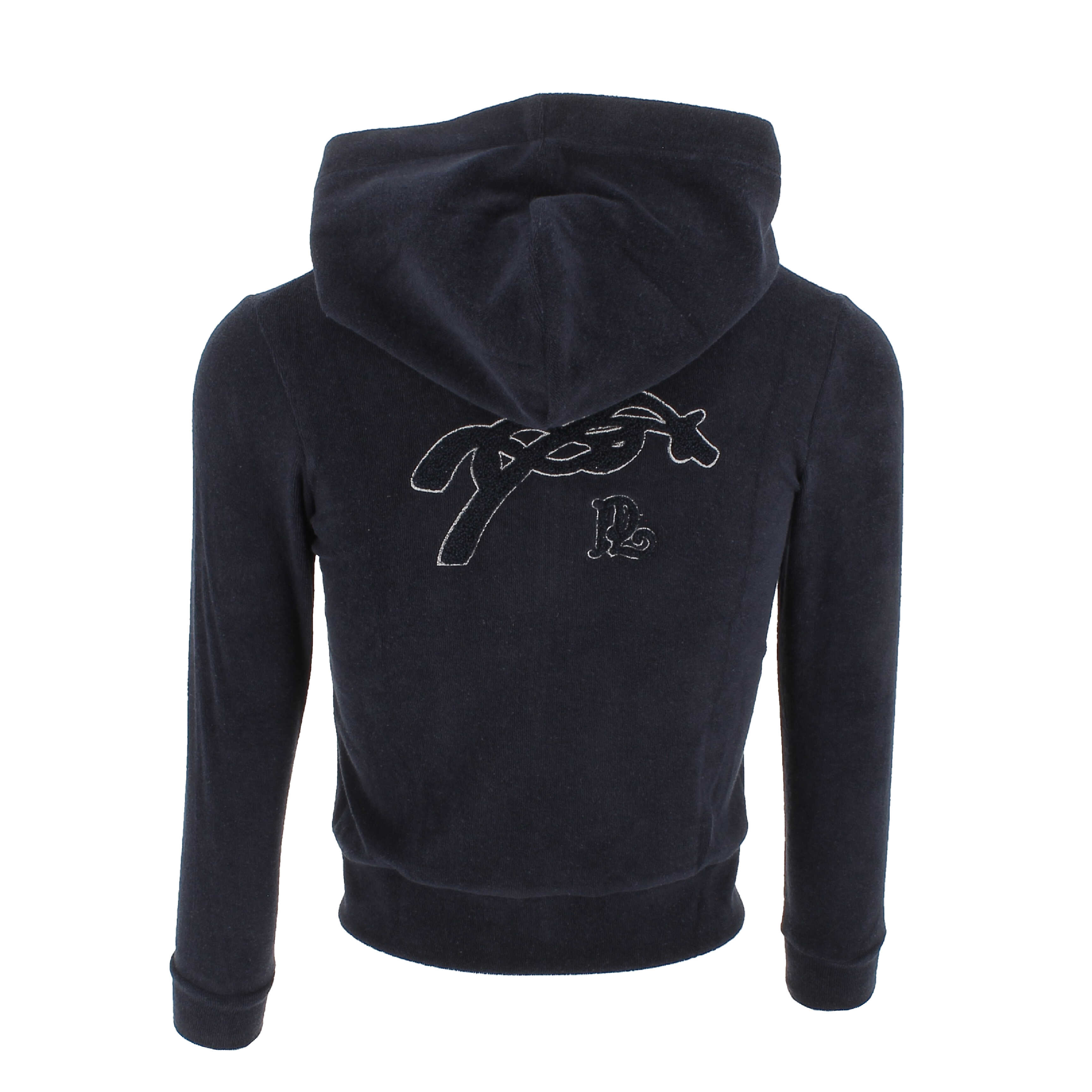 Pénélope Kids Eden Towel Hoodie Navy blue - 8