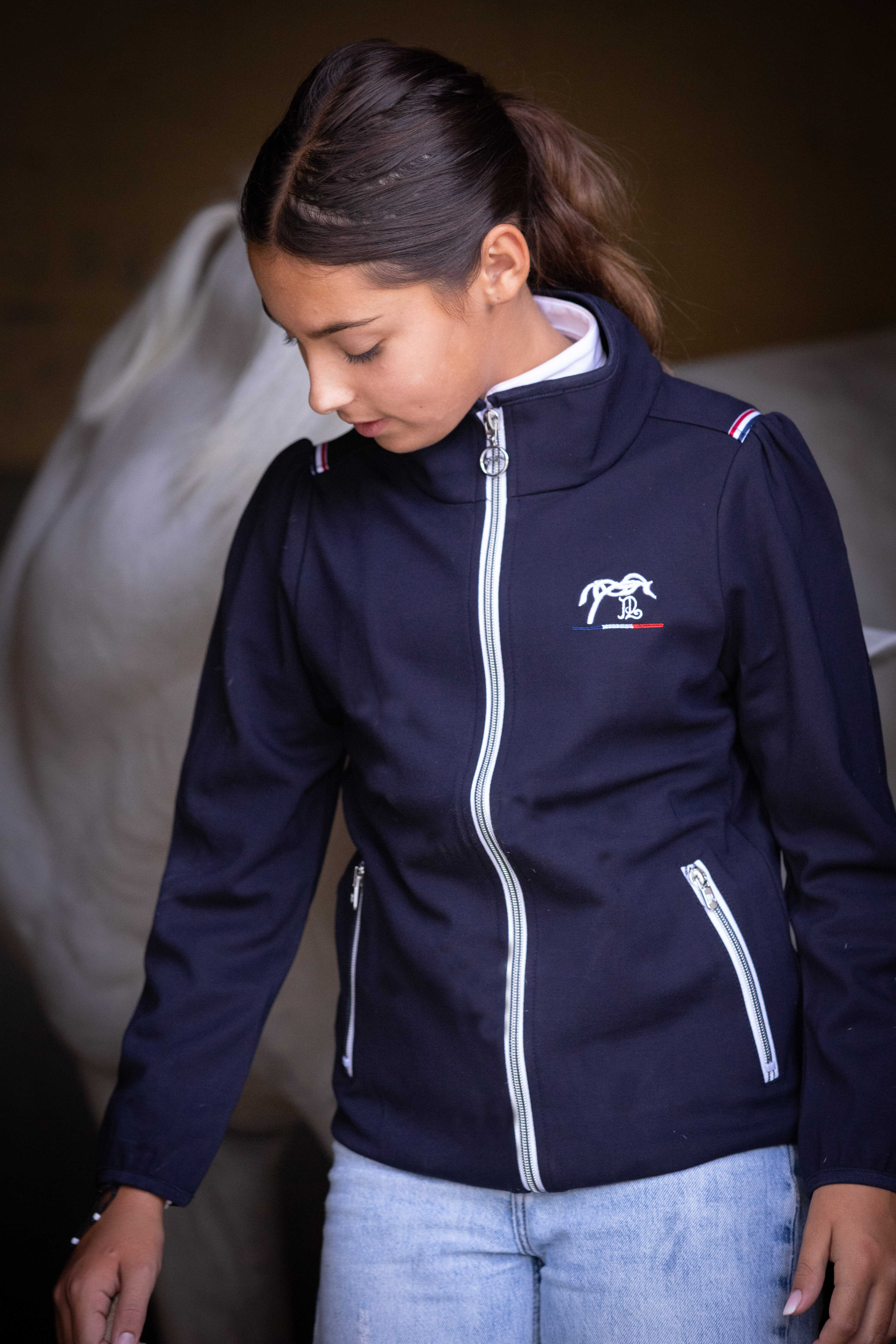 Penelope Eden Tweety Junior Ridjacka Navy (6 år)